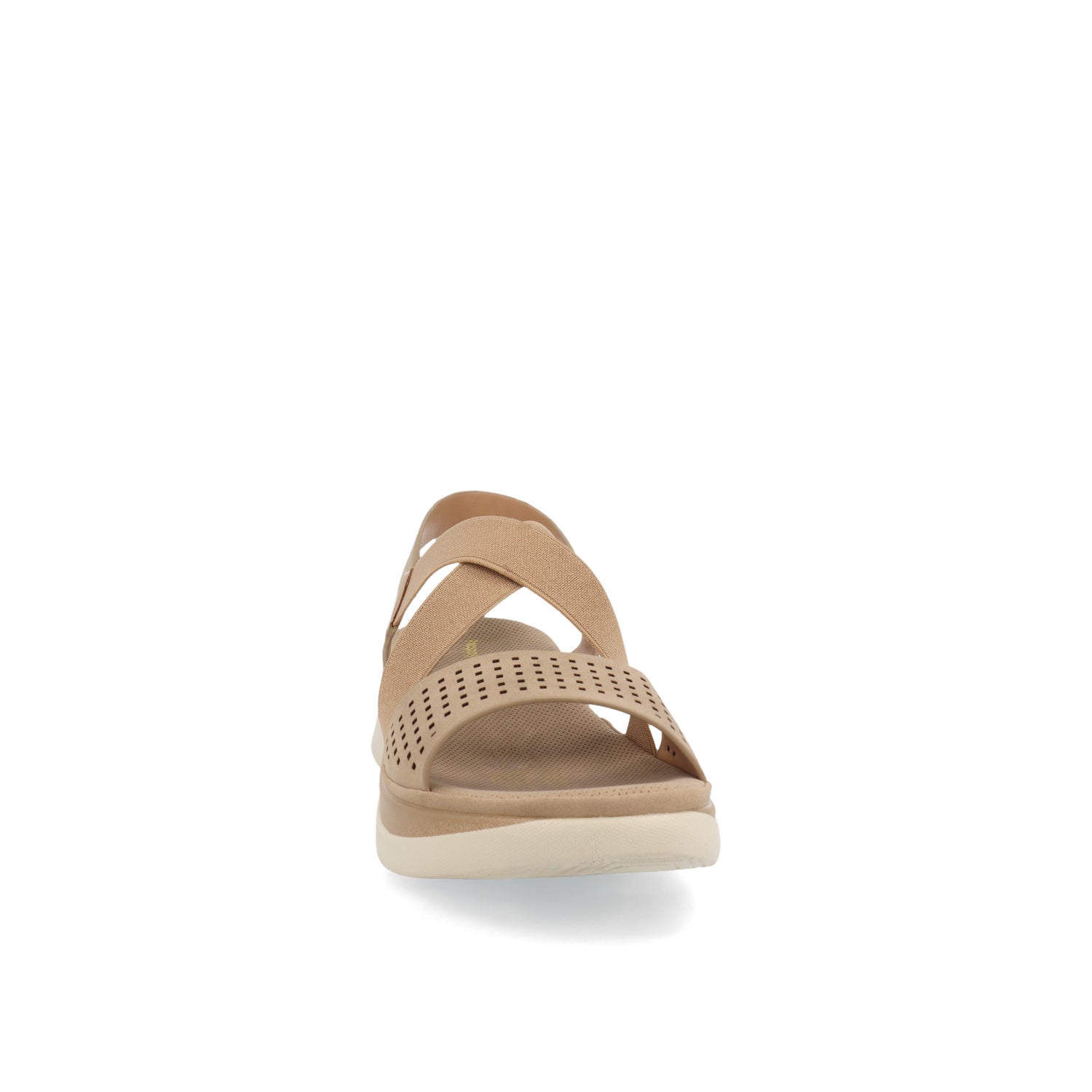 Sandalia Casual Vazza color Beige para Mujer