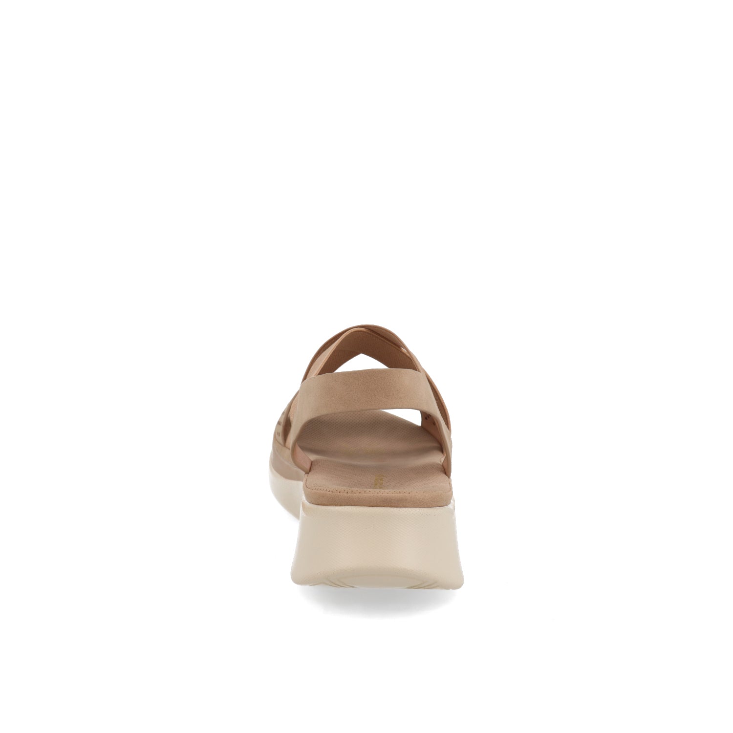 Sandalia Casual Vazza color Beige para Mujer