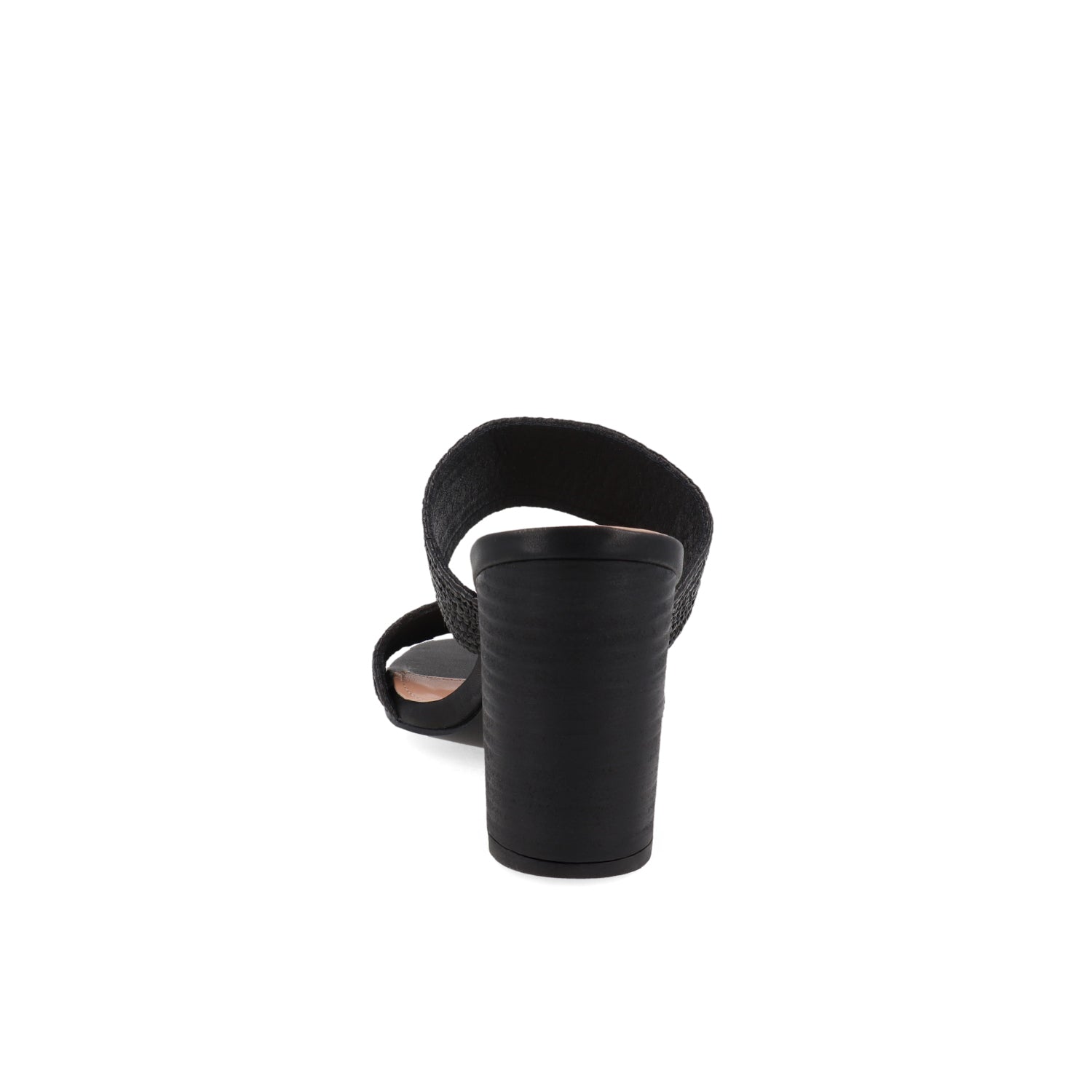 Sandalia Casual Vazza color Negro para Mujer con chinela tejida
