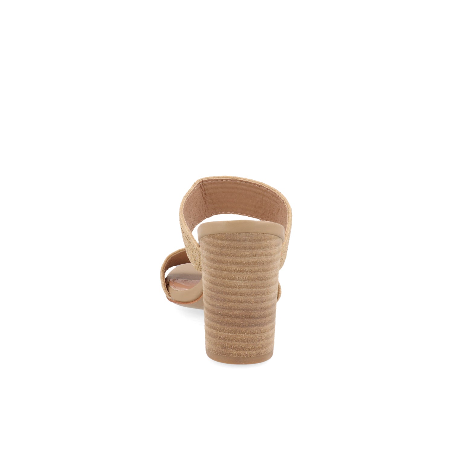 Sandalia Piso Vazza color Beige para Mujer con chinela tejida