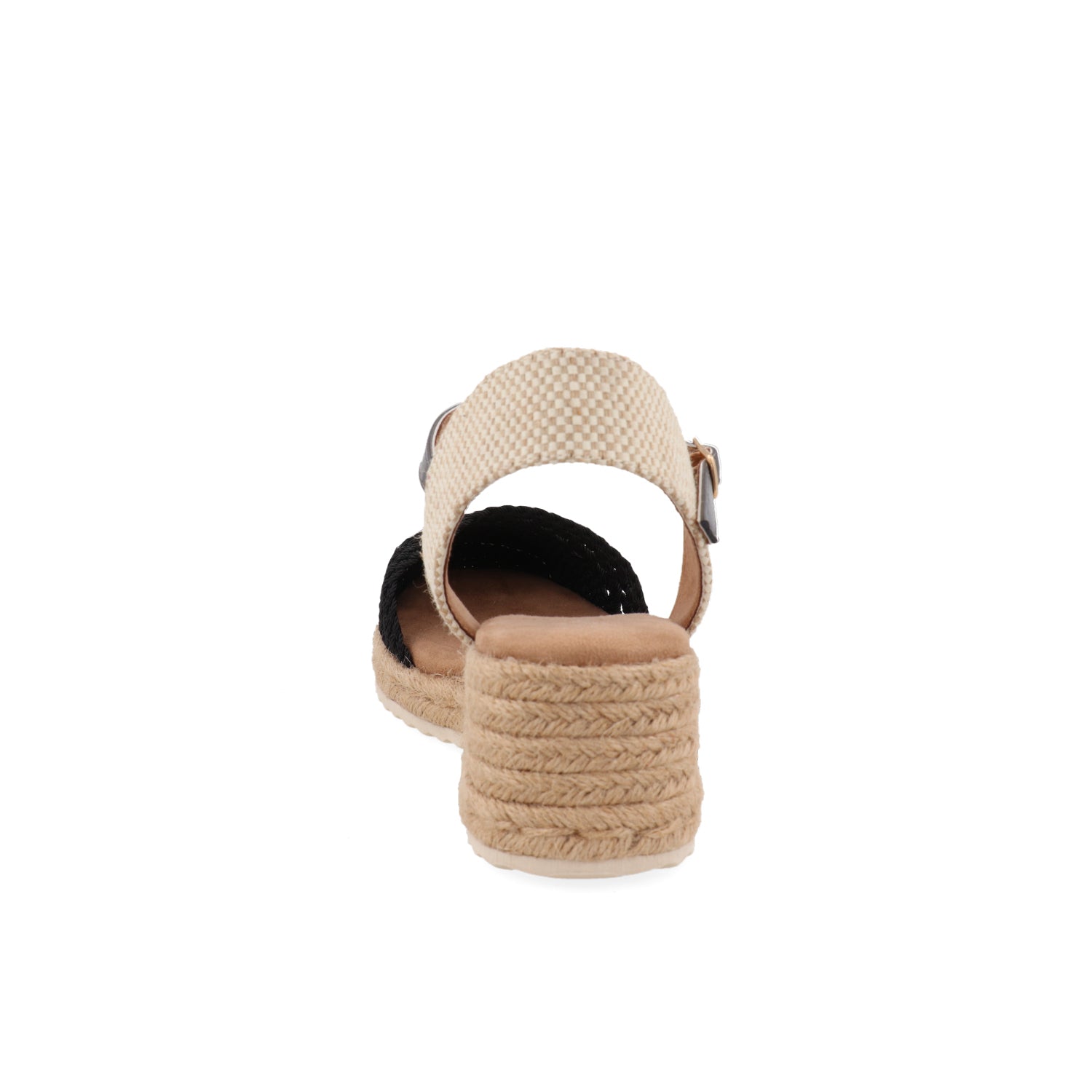Alpargata Vazza color Negro para Mujer con Diseño tejido