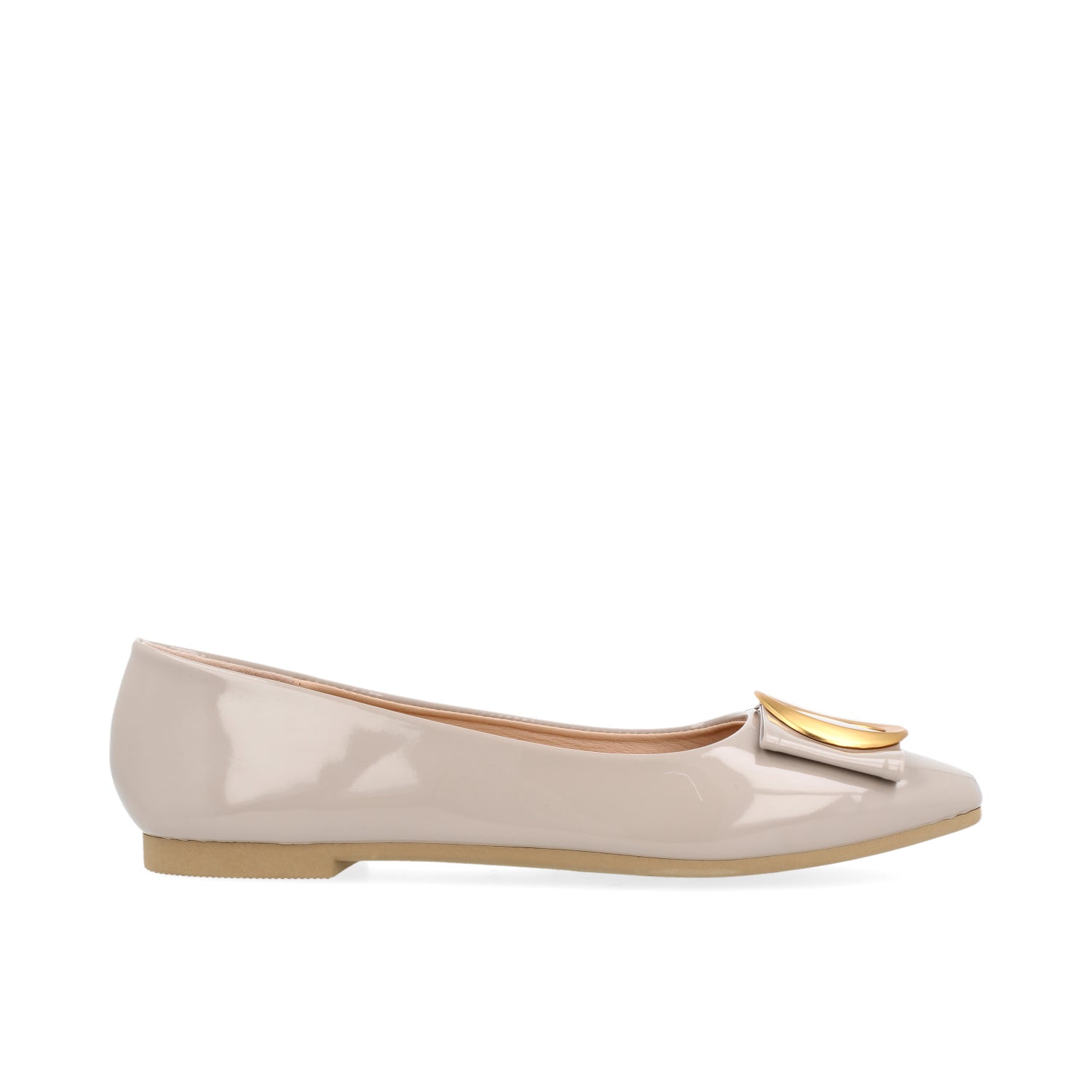 Ballerina Casual Vazza color Arena para Mujer