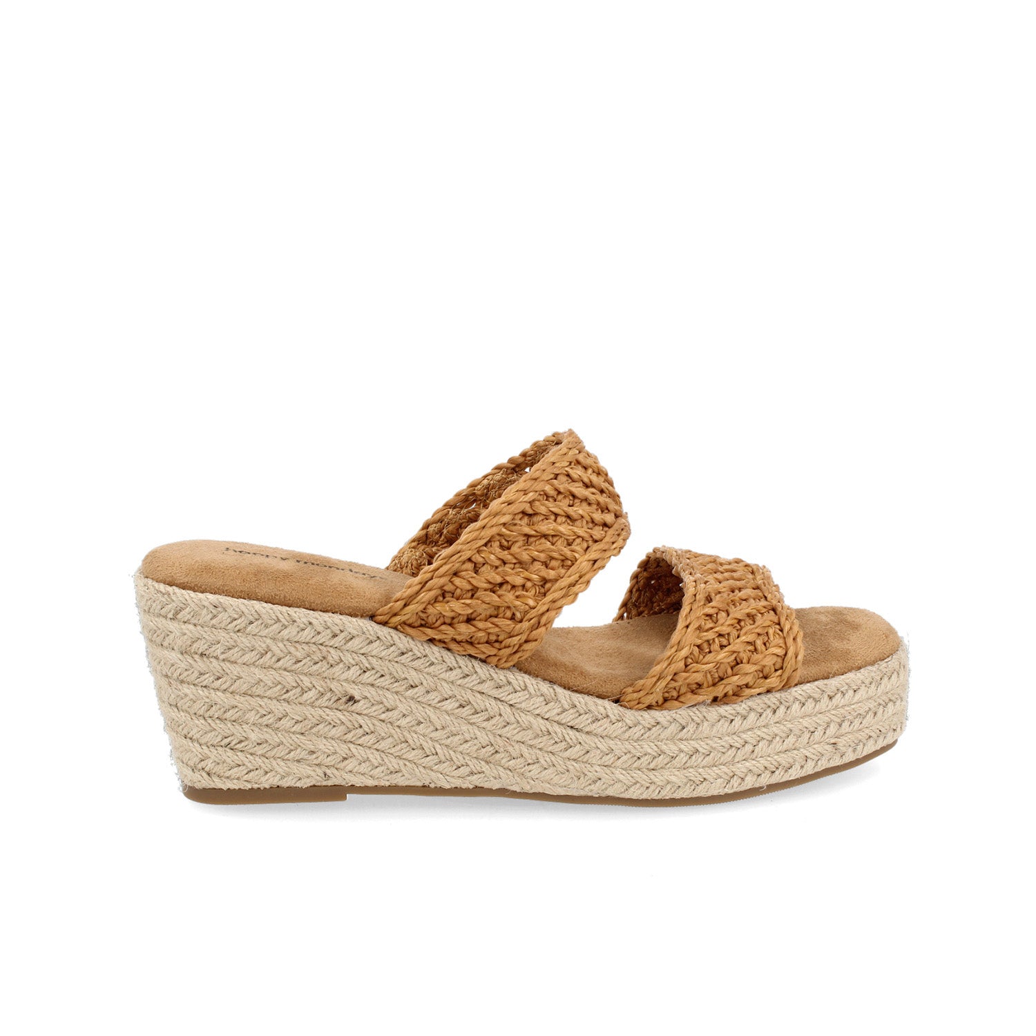 Sandalia Casual Vazza color Camel para Mujer