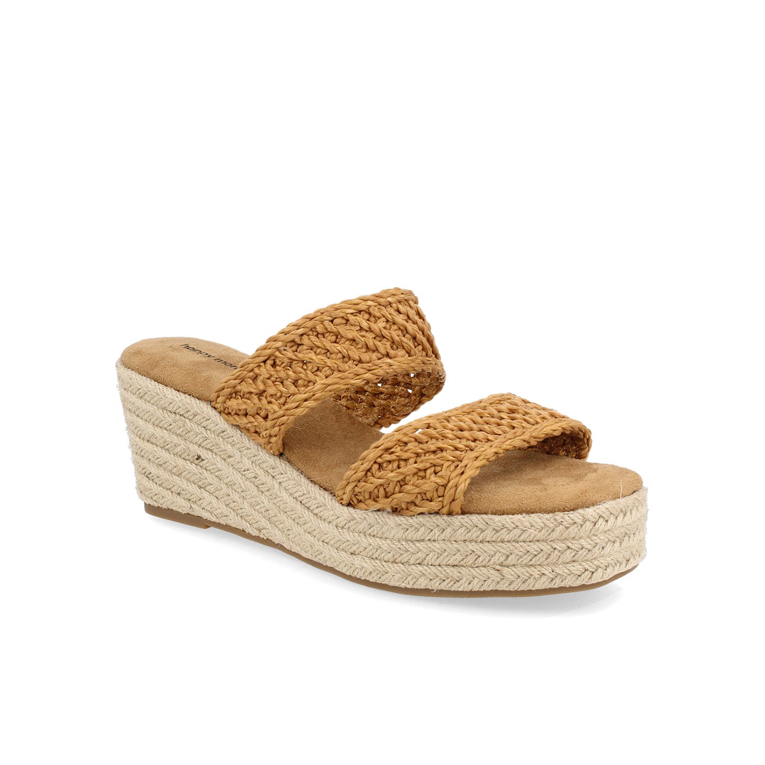 Sandalia Casual Vazza color Camel para Mujer