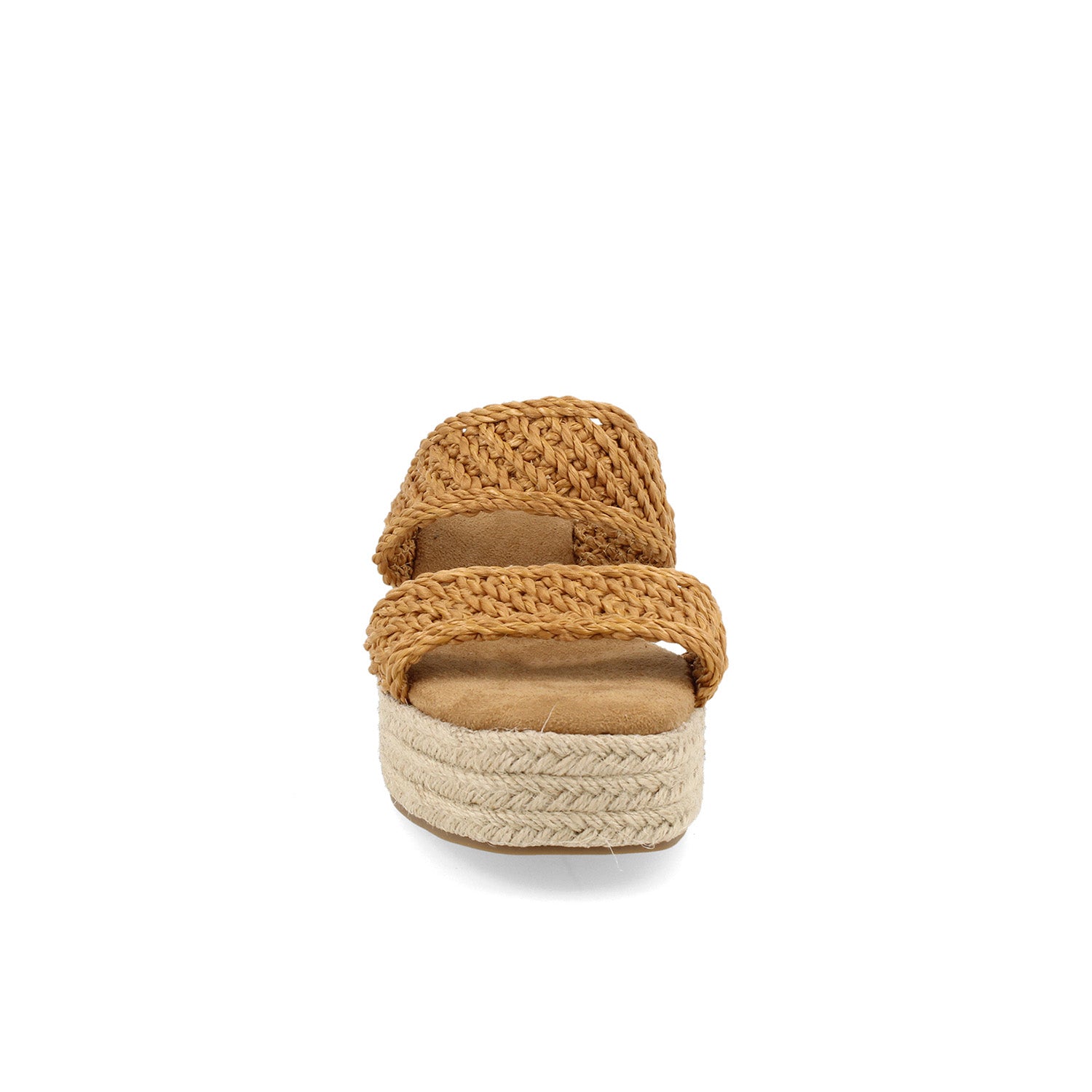 Sandalia Casual Vazza color Camel para Mujer