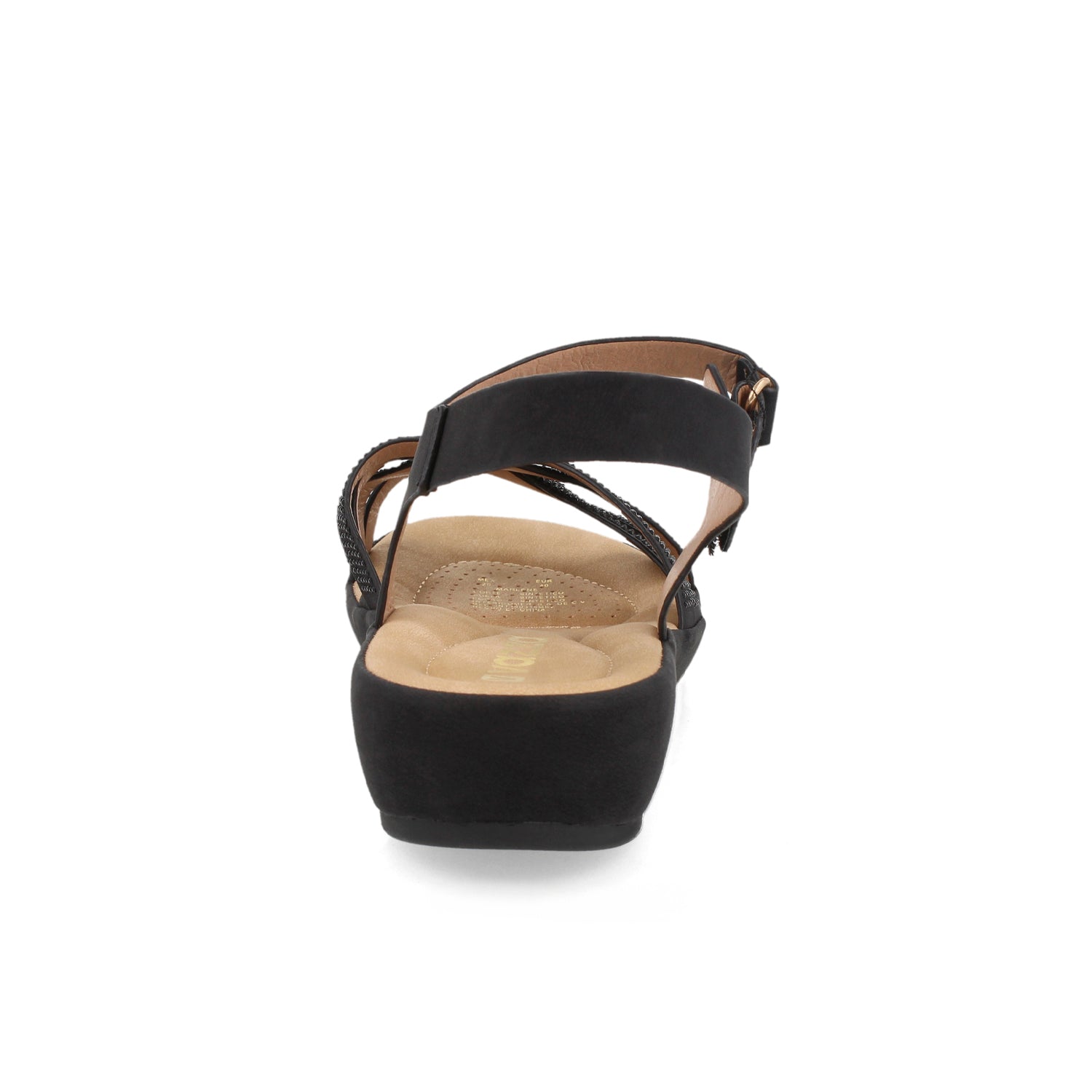 Sandalia Casual Vazza color Negro para Mujer