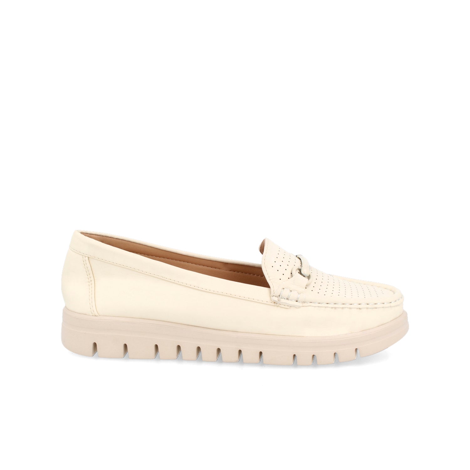 Zapato Casual Vazza color Latte para Mujer