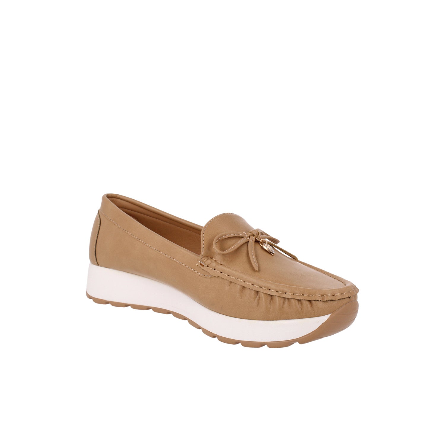 Zapato Casual Vazza color Camel para Mujer