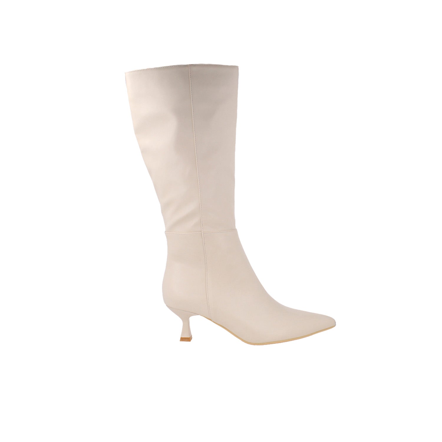 Bota de Vestir Vazza color Latte para Mujer