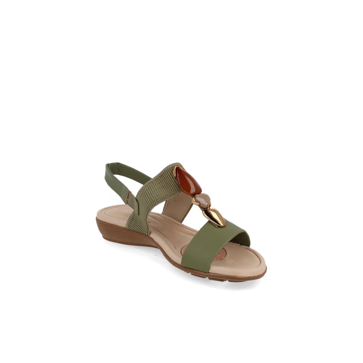 Sandalia Casual Modare color Verde para Mujer