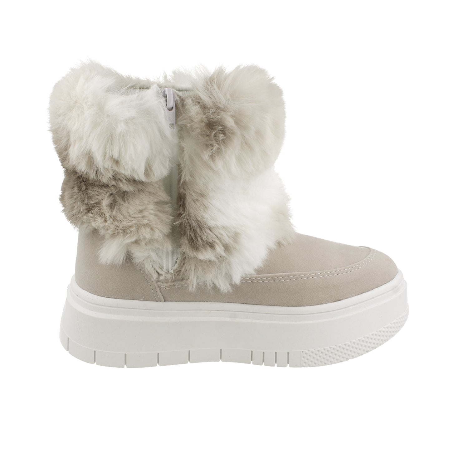 Botin Casual Vazza color Latte para Mujer