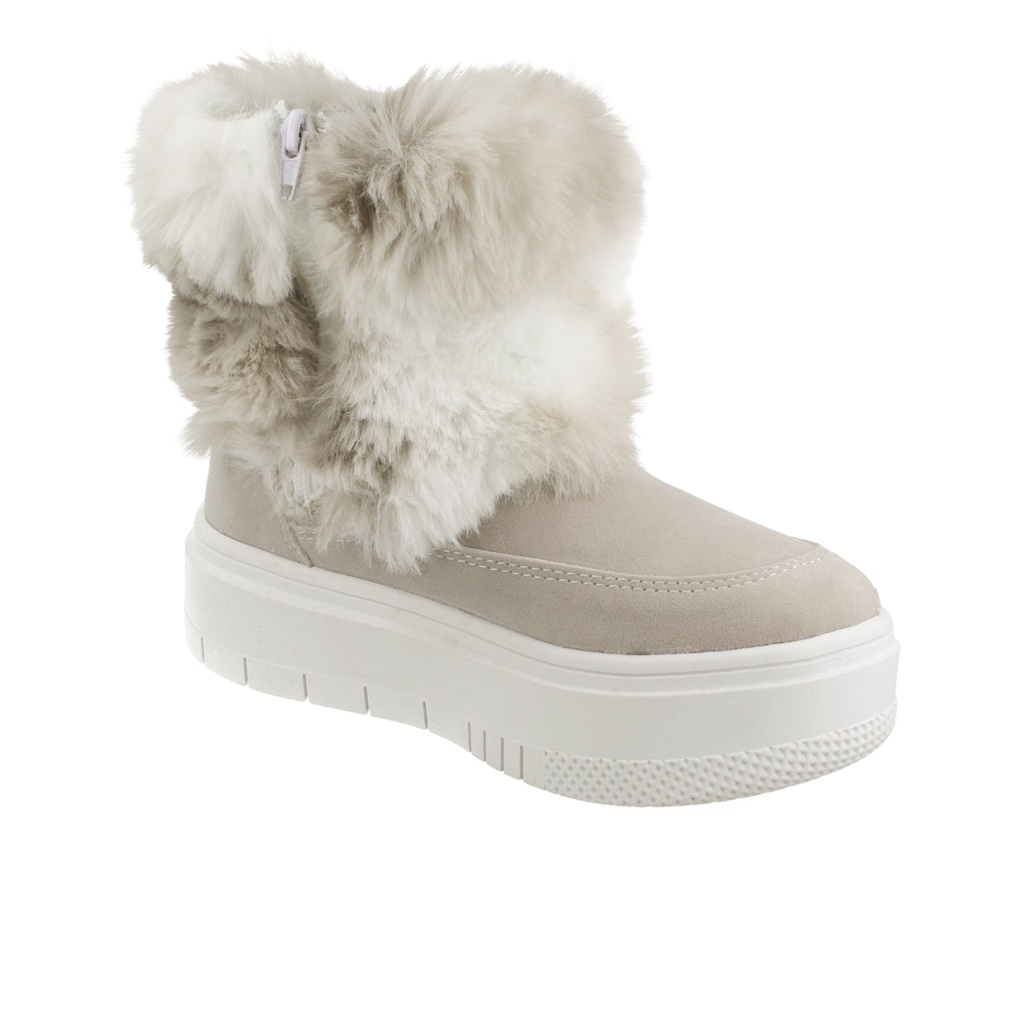 Botin Casual Vazza color Latte para Mujer