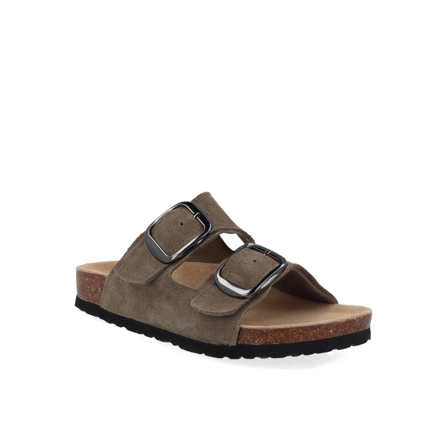 Sandalia Casual Vazza color café para Mujer