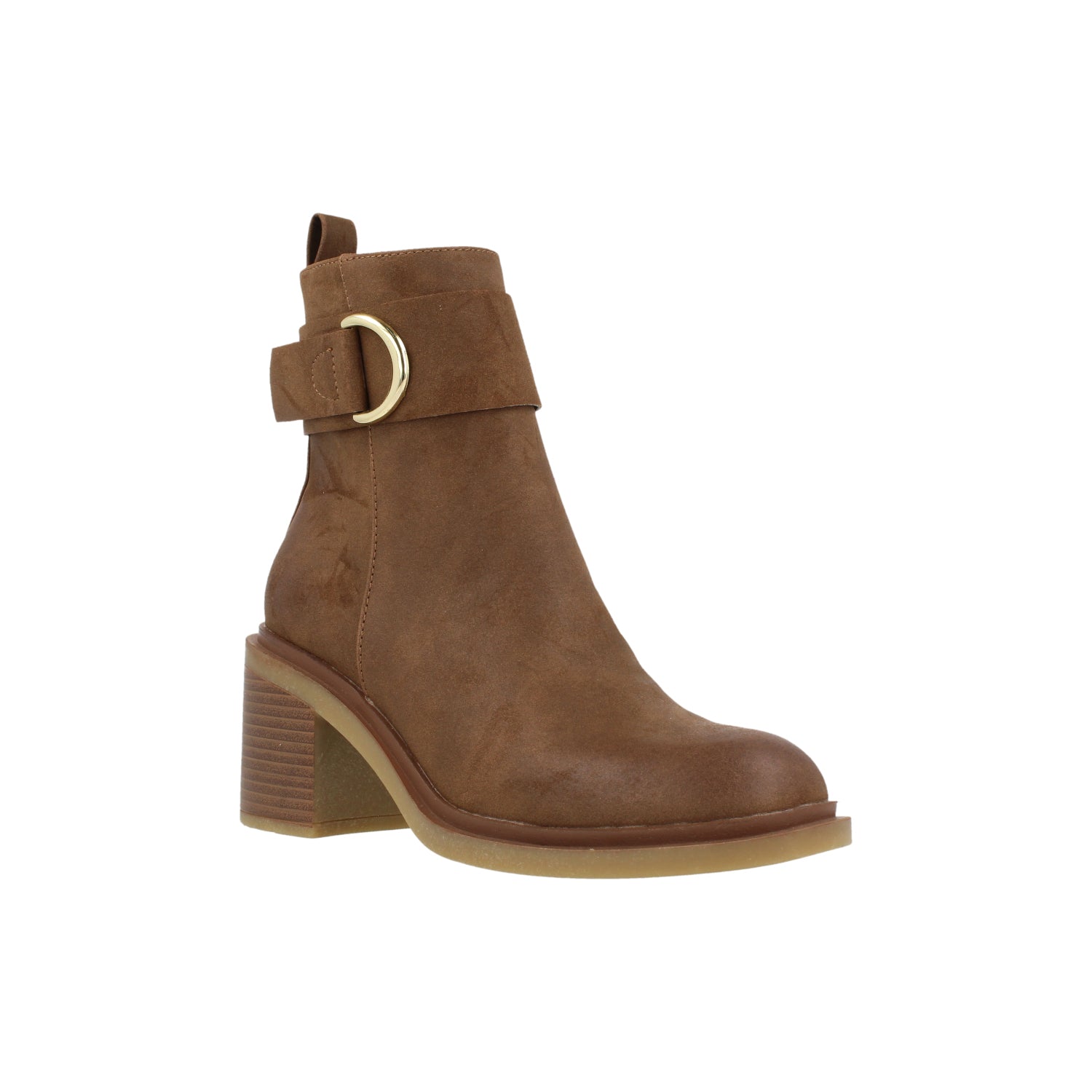 Botin Casual Vazza color Cafe para Mujer