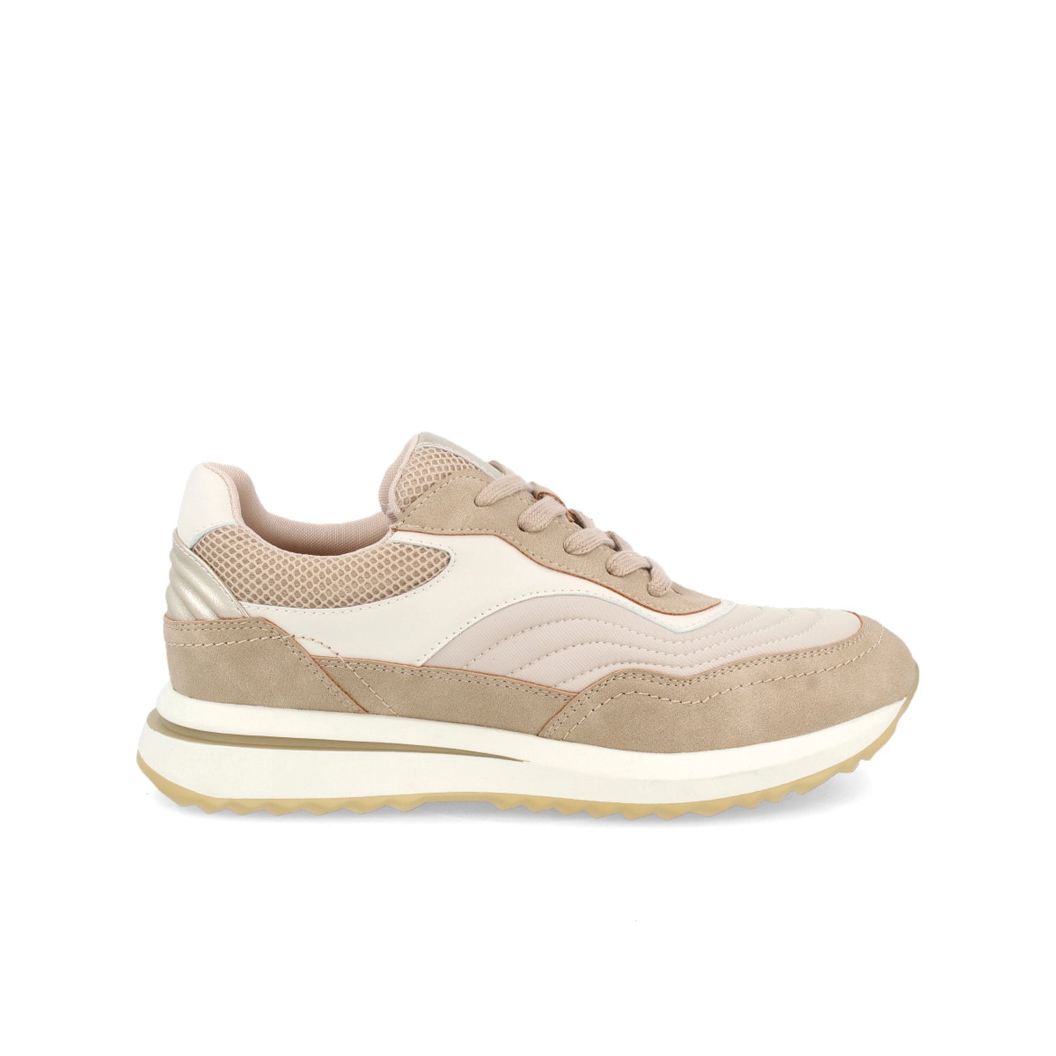 Tenis Urbano Vazza color Beige para Mujer