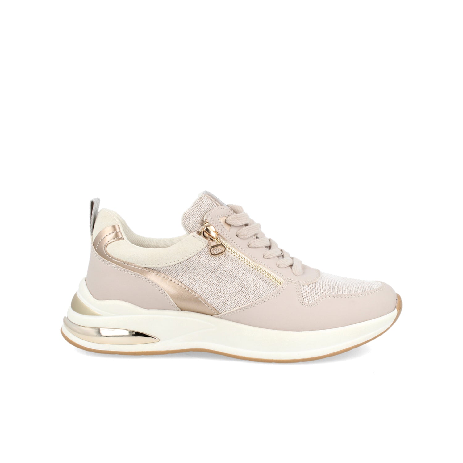 Tenis Urbano Vazza color Beige para Mujer