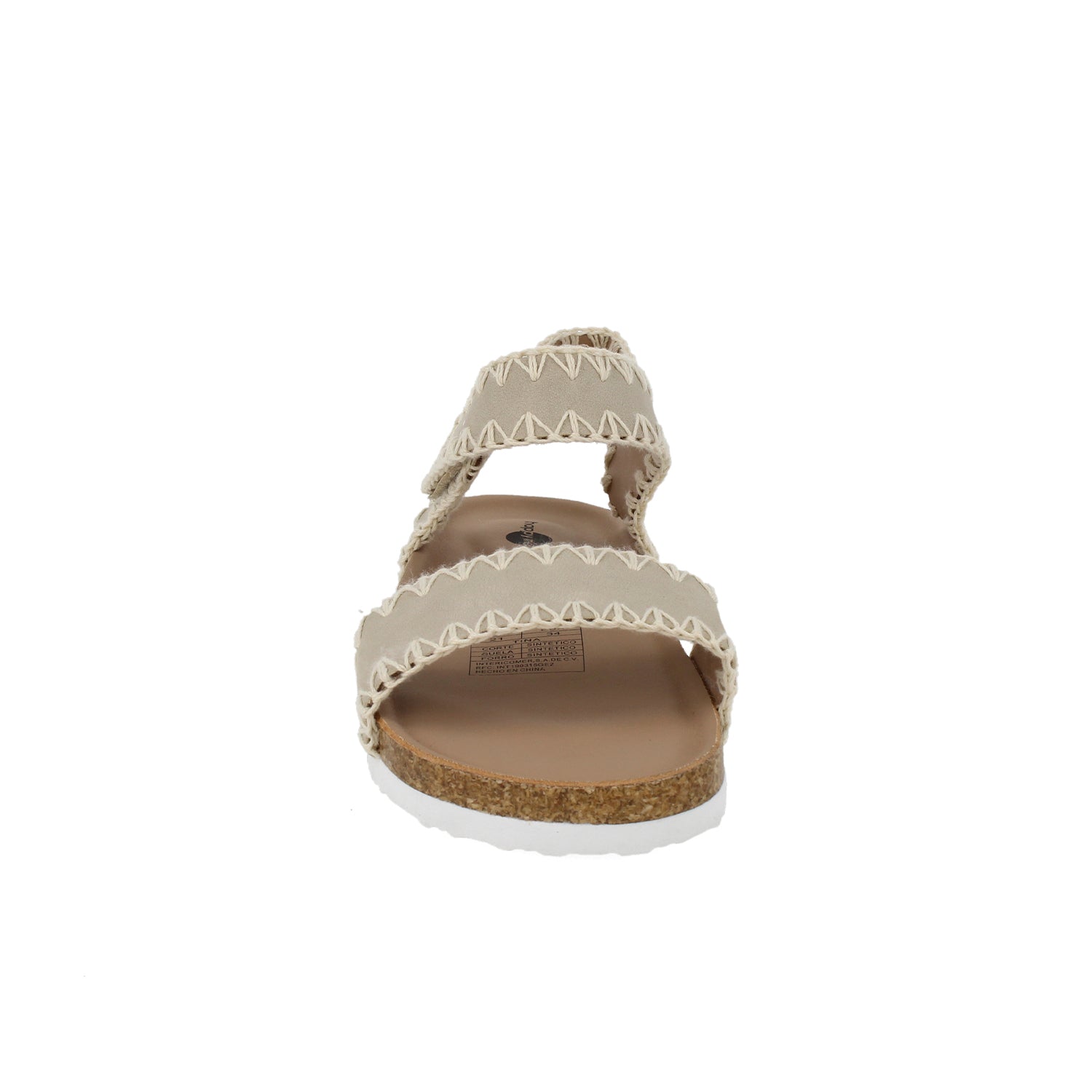 Sandalia Casual Vazza color Gris para Junior Niña