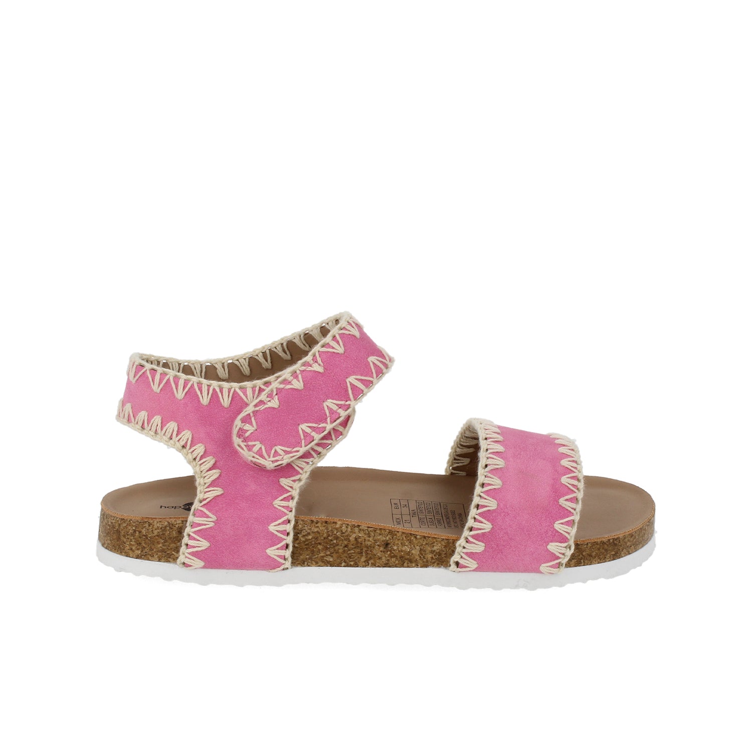 Sandalia Casual Vazza color Rosa para Junior Niña