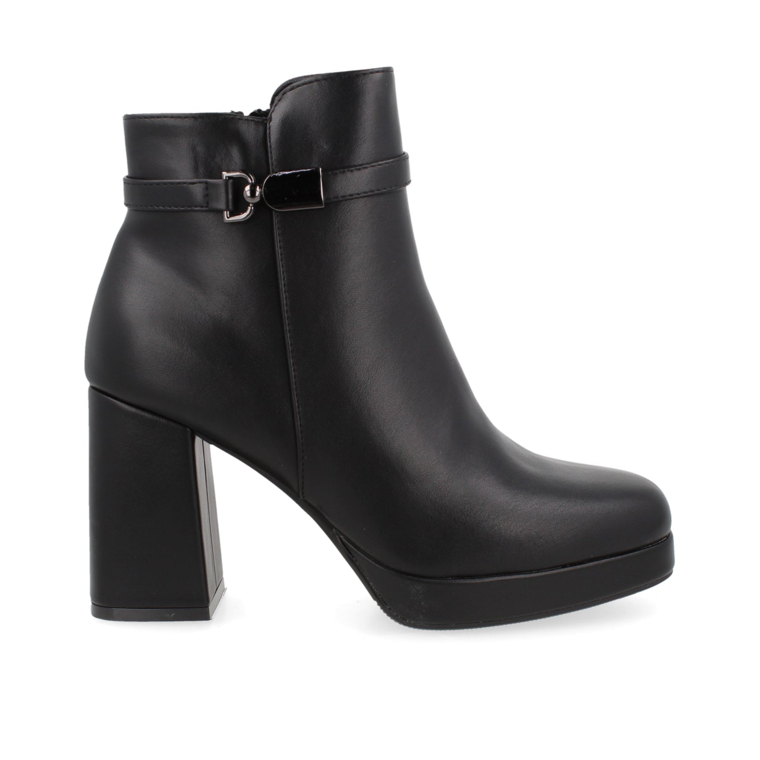 Bota Casual Vazza color Negro para Mujer