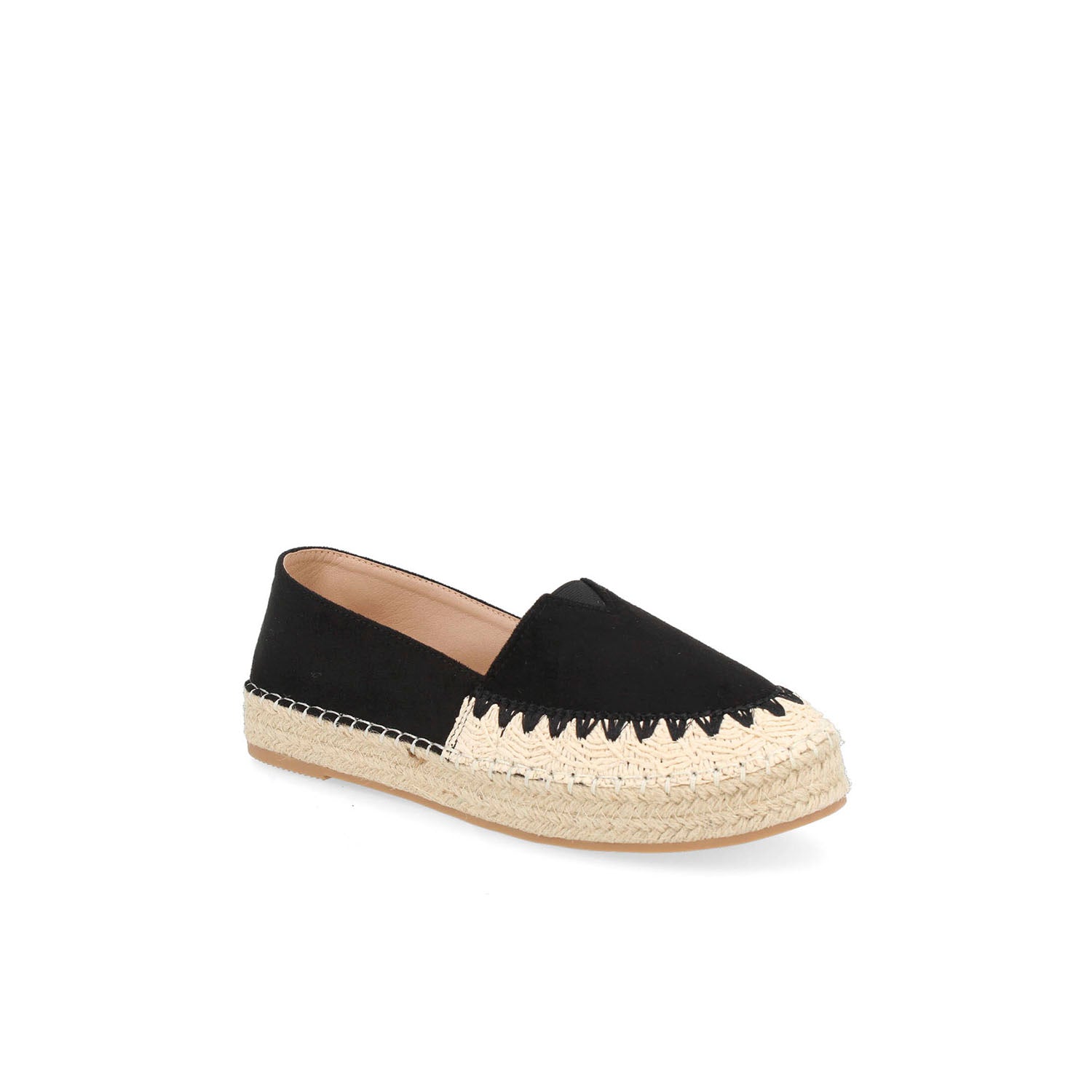 Alpargata Casual Vazza color Negro para Mujer