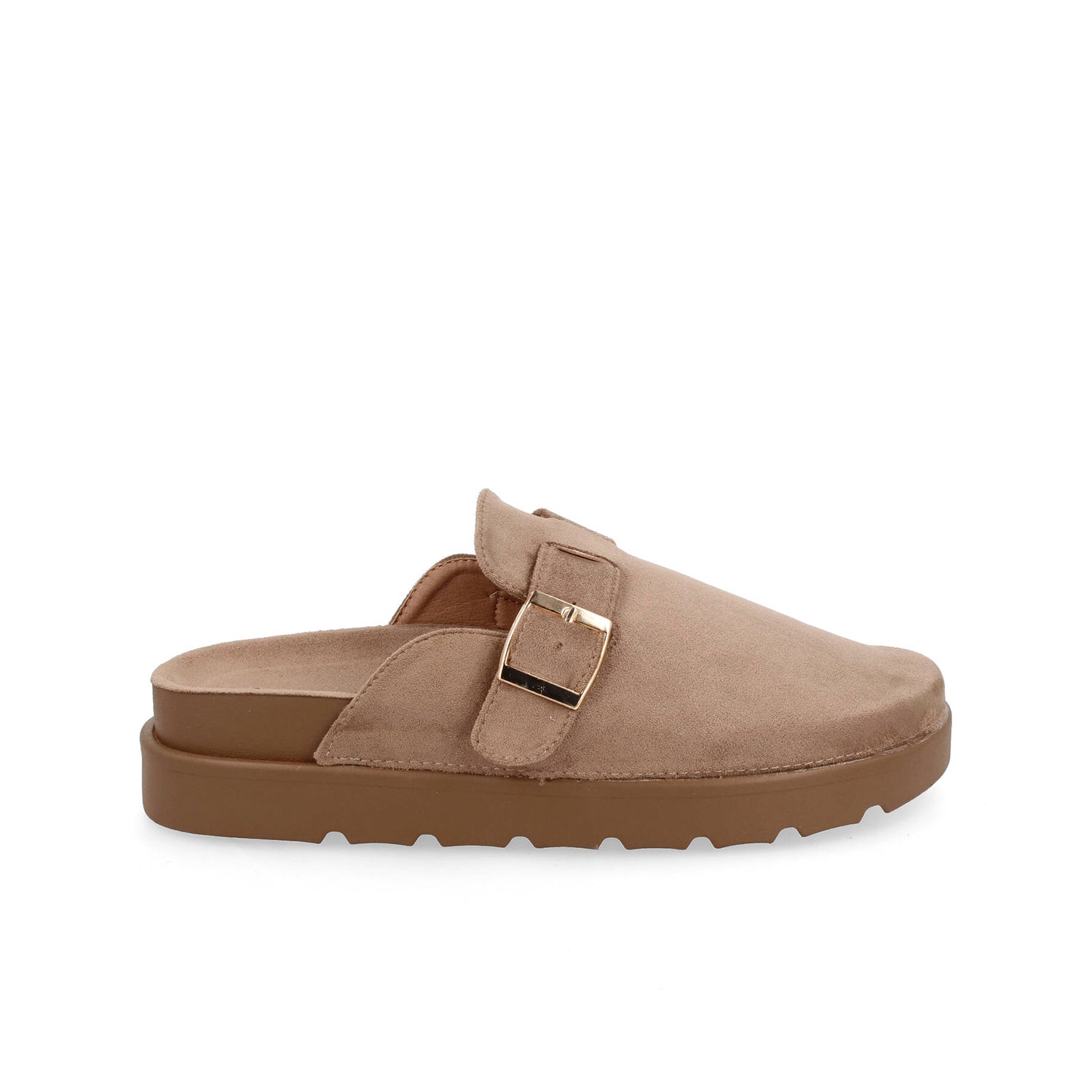 Sandalia Casual Vazza color Taupe para Mujer
