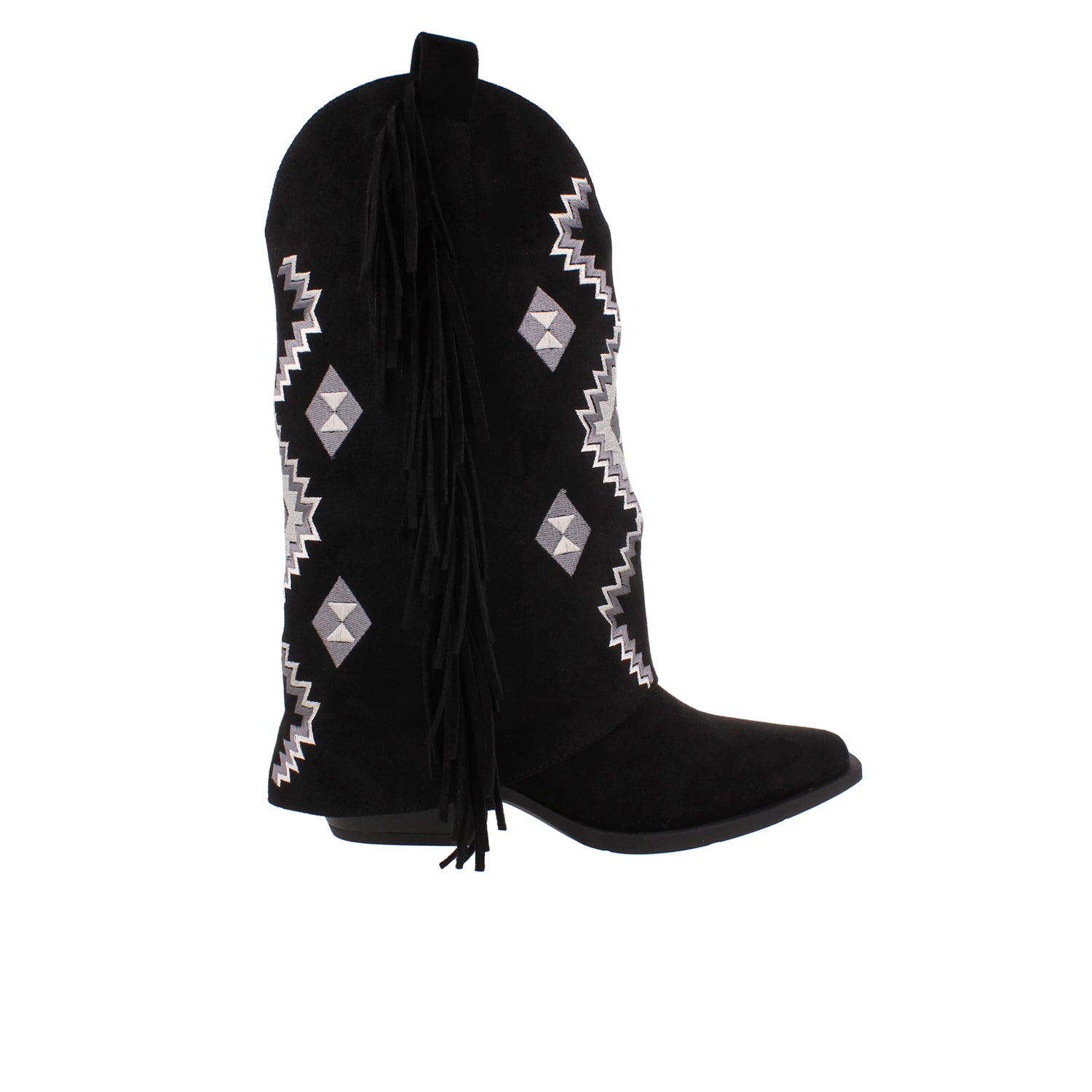 Bota Casual Vazza color Negro para Mujer