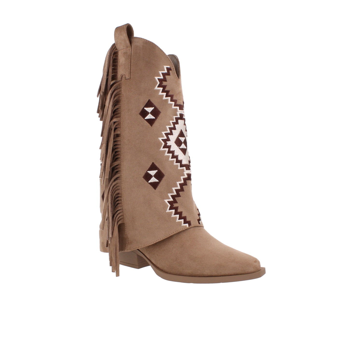 Bota Casual Vazza color Khaki para Mujer