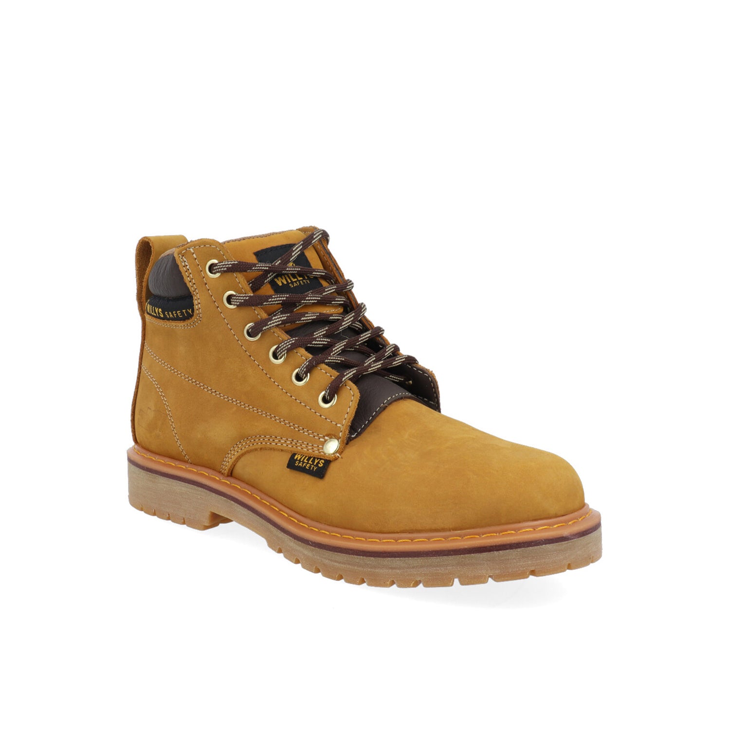 Botin Tipo Industrial Vazza color Oro para Hombre