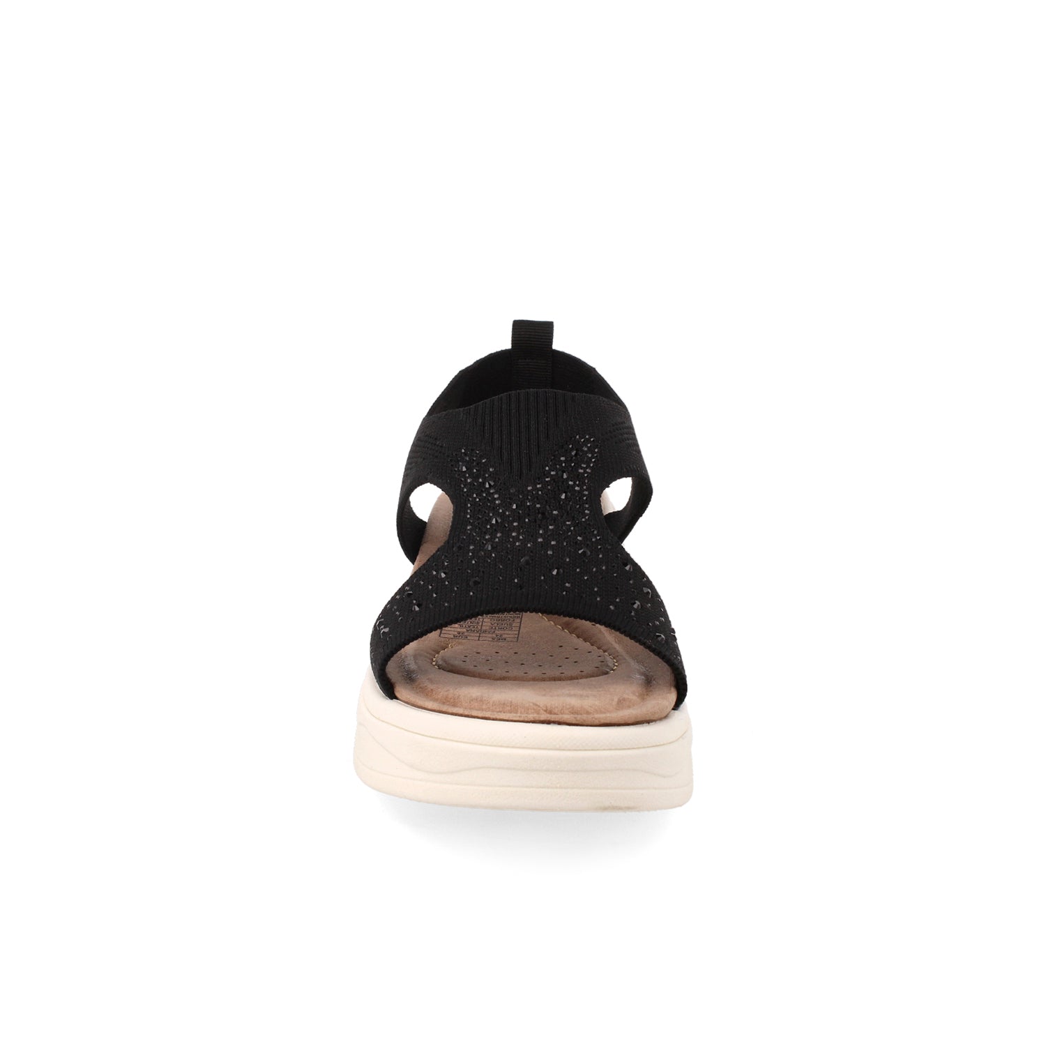 Sandalia Casual Vazza color Negro para Mujer
