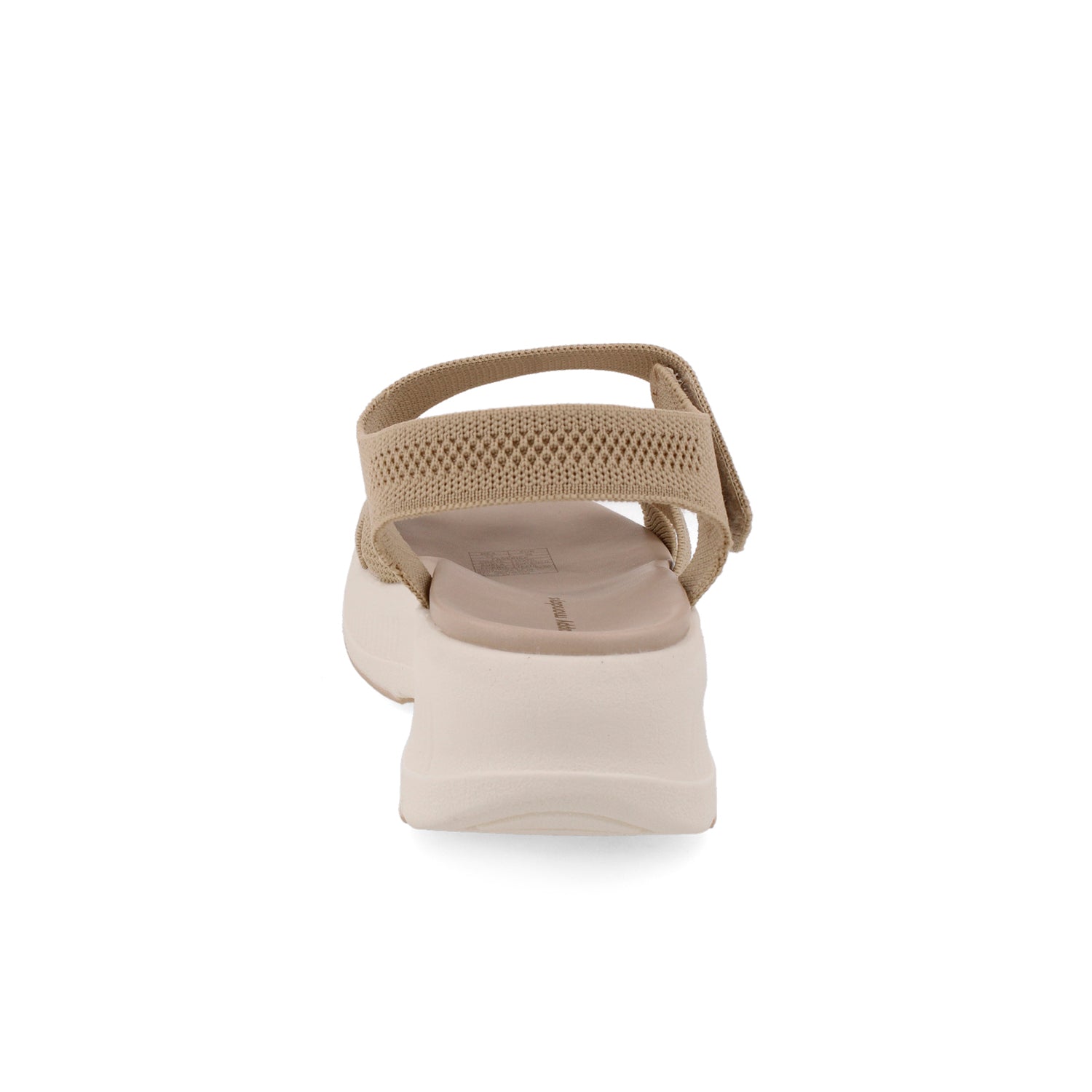 Sandalia Casual Vazza color Latte para Mujer