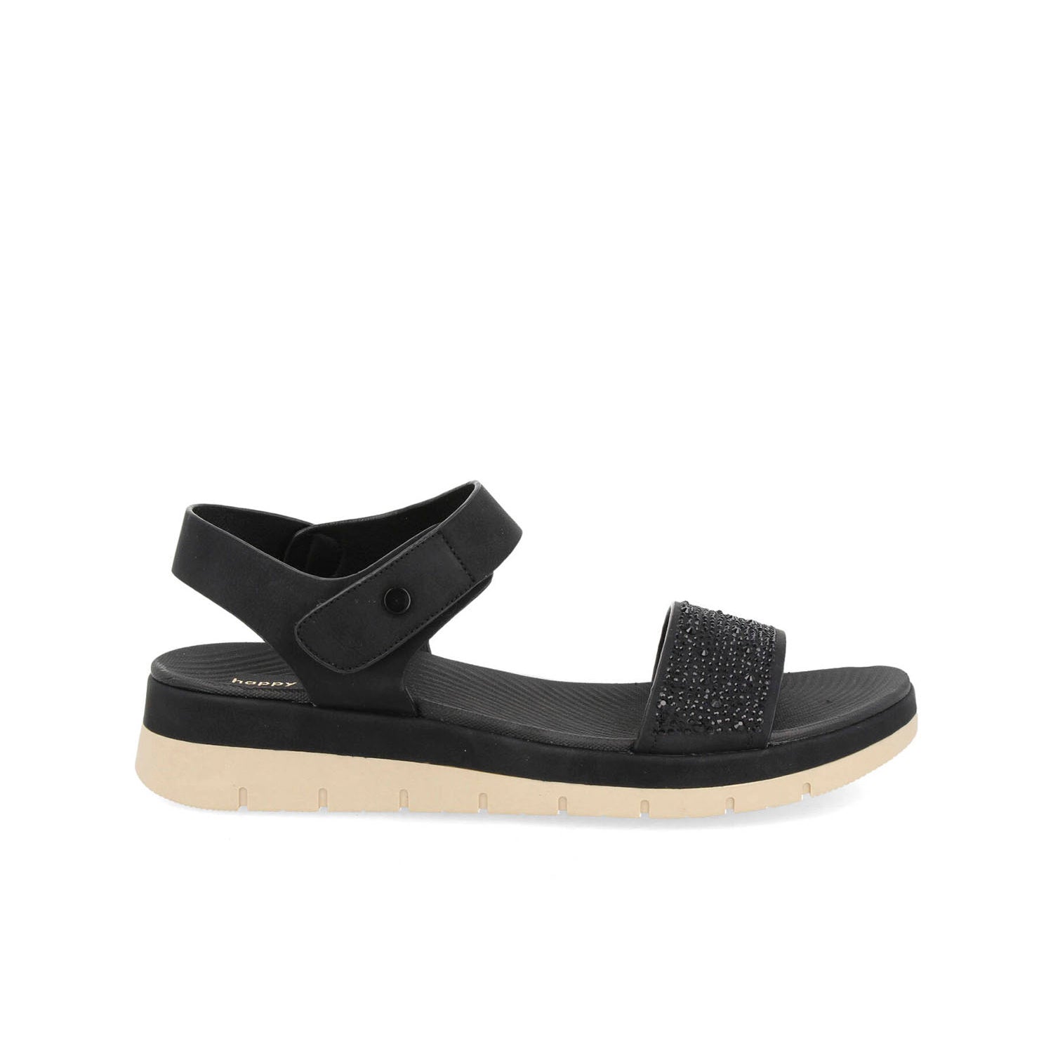 Sandalia Casual Vazza color Negro para Mujer