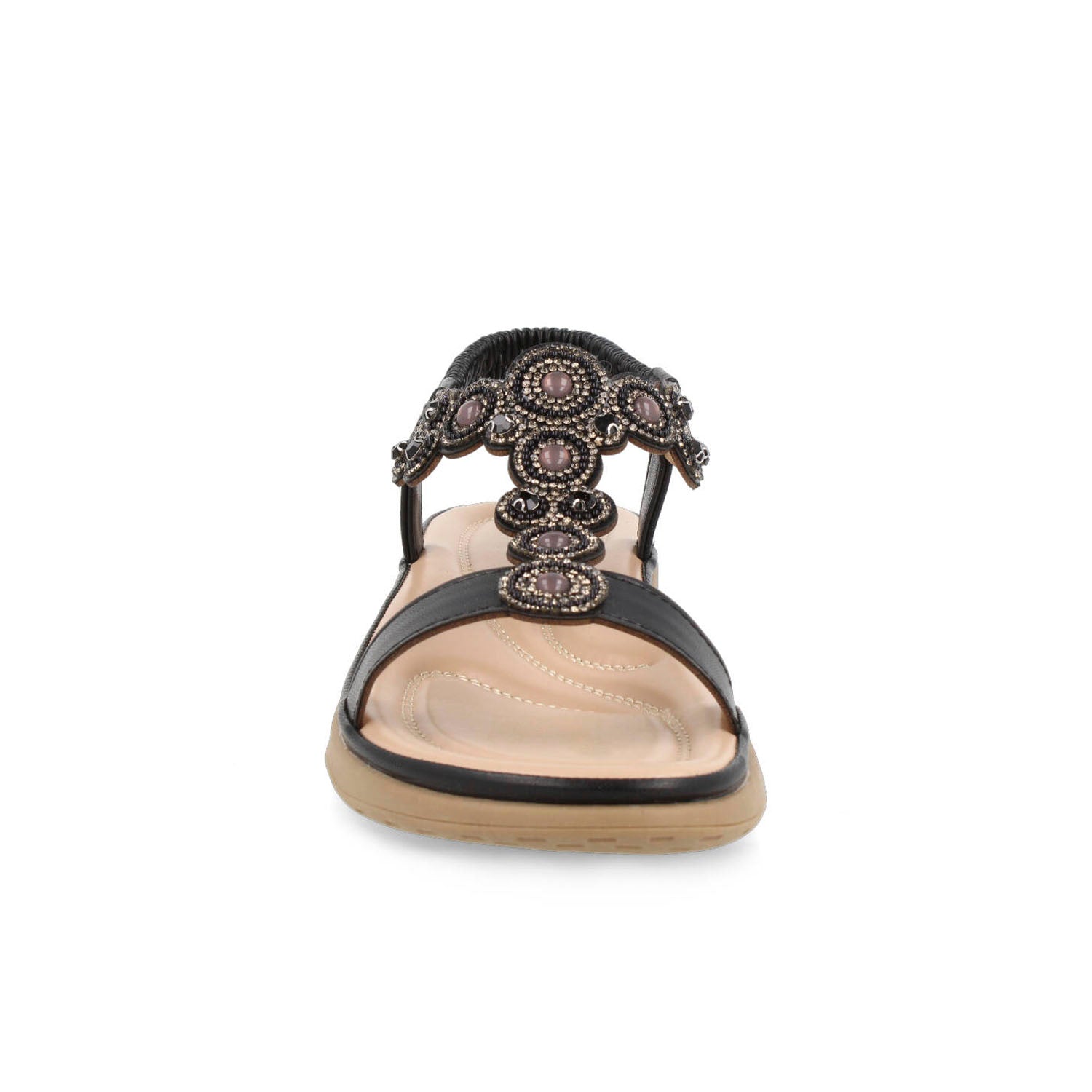 Sandalia Casual Vazza color Negro para Mujer