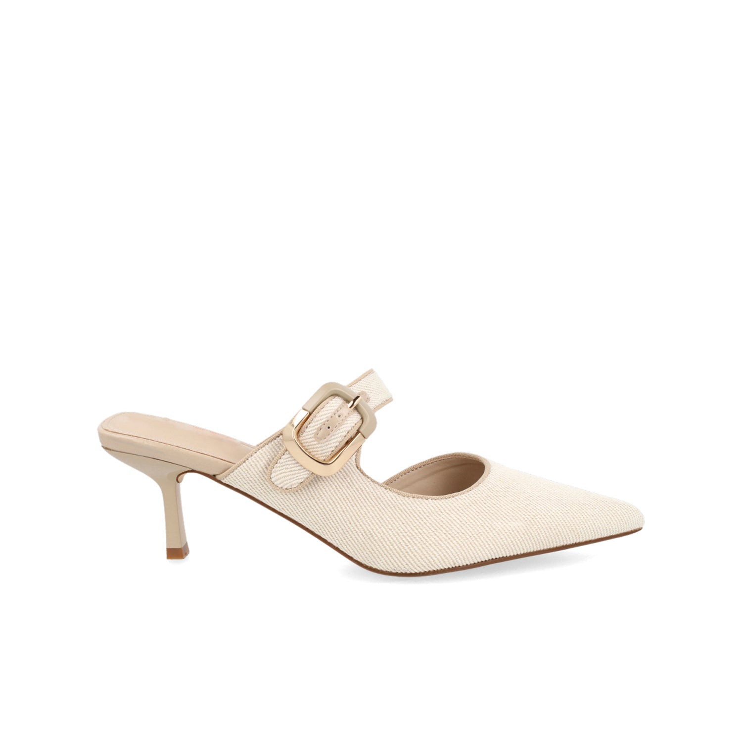 Zapatilla de Vestir Vazza color Latte para Mujer