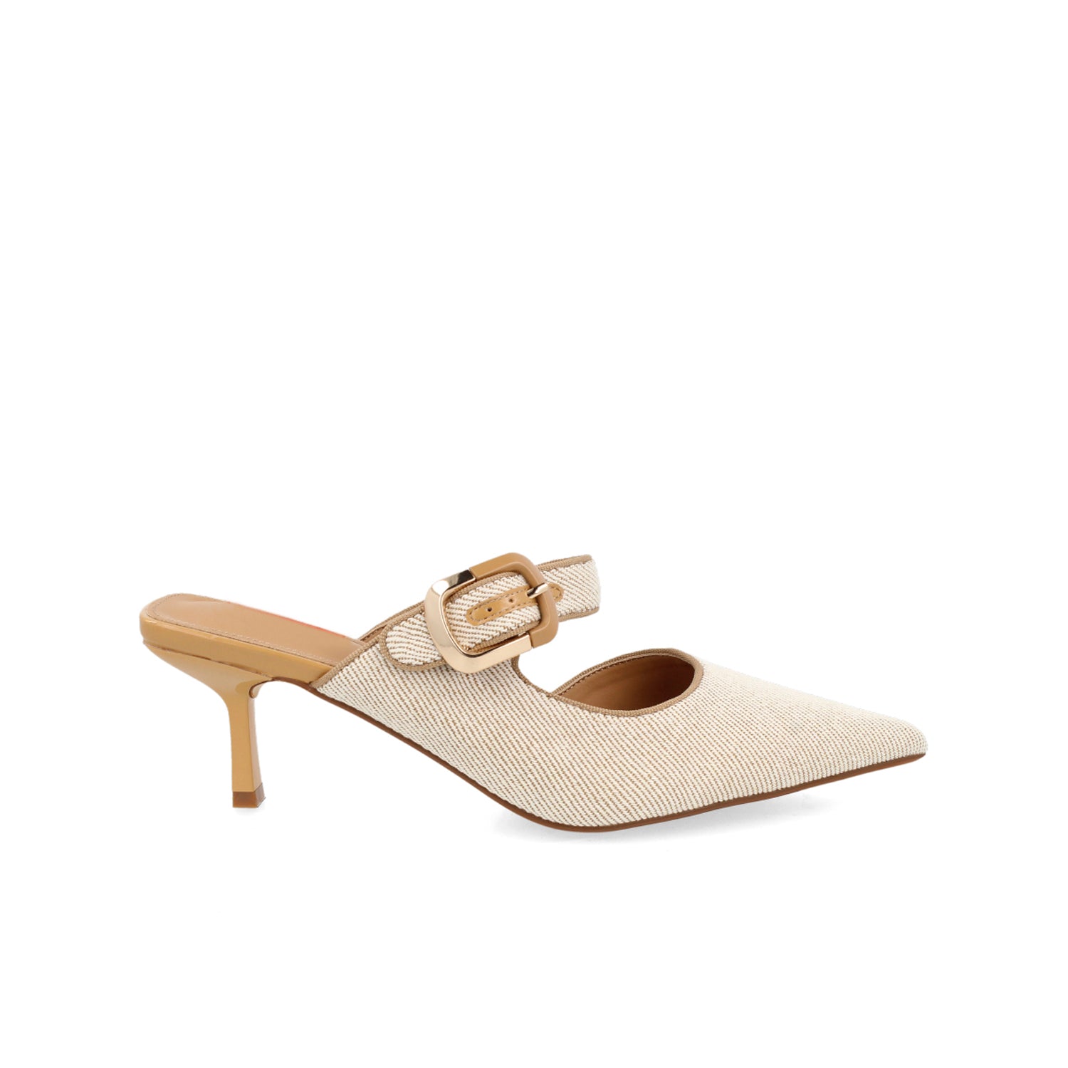 Zapatilla de Vestir Vazza color Tan para Mujer