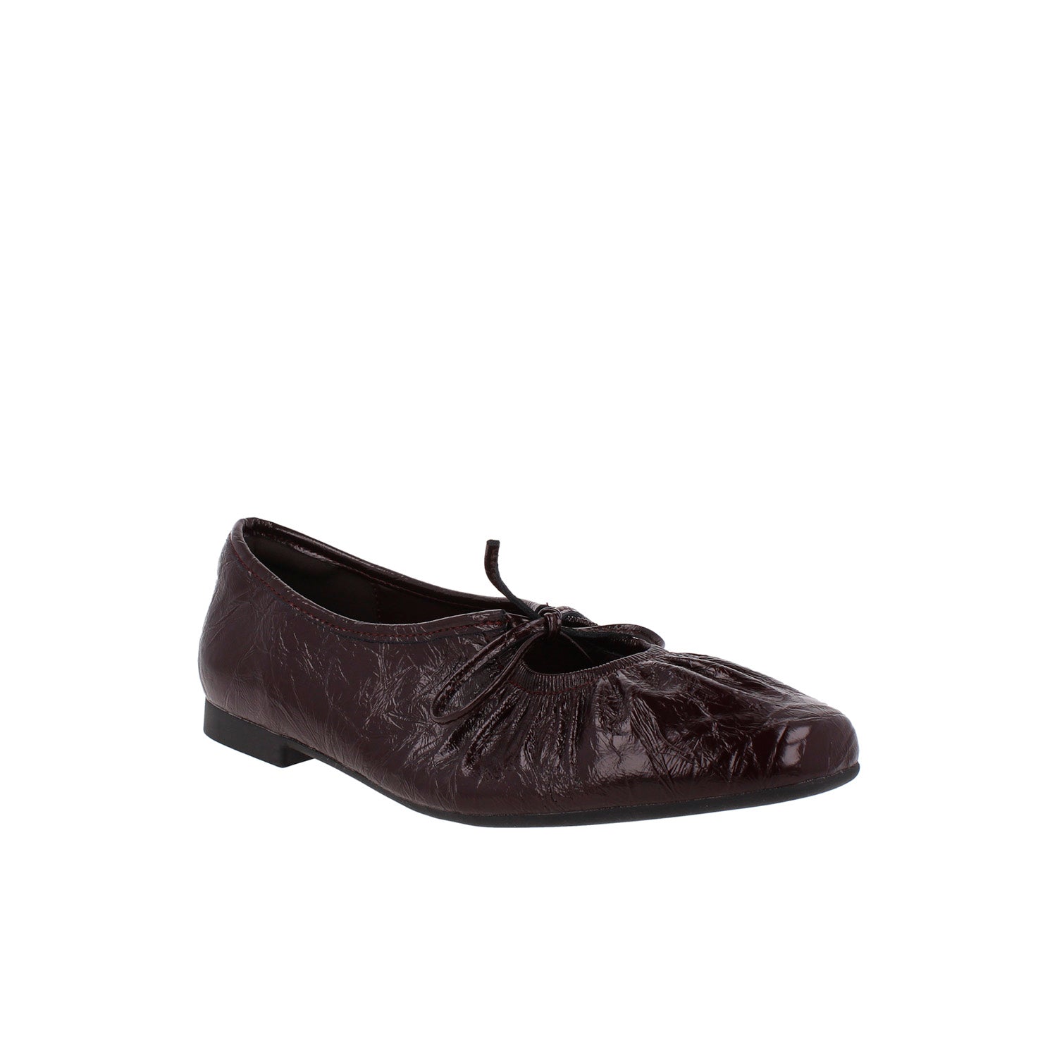 Ballerina Casual Vazza color Vino para Mujer