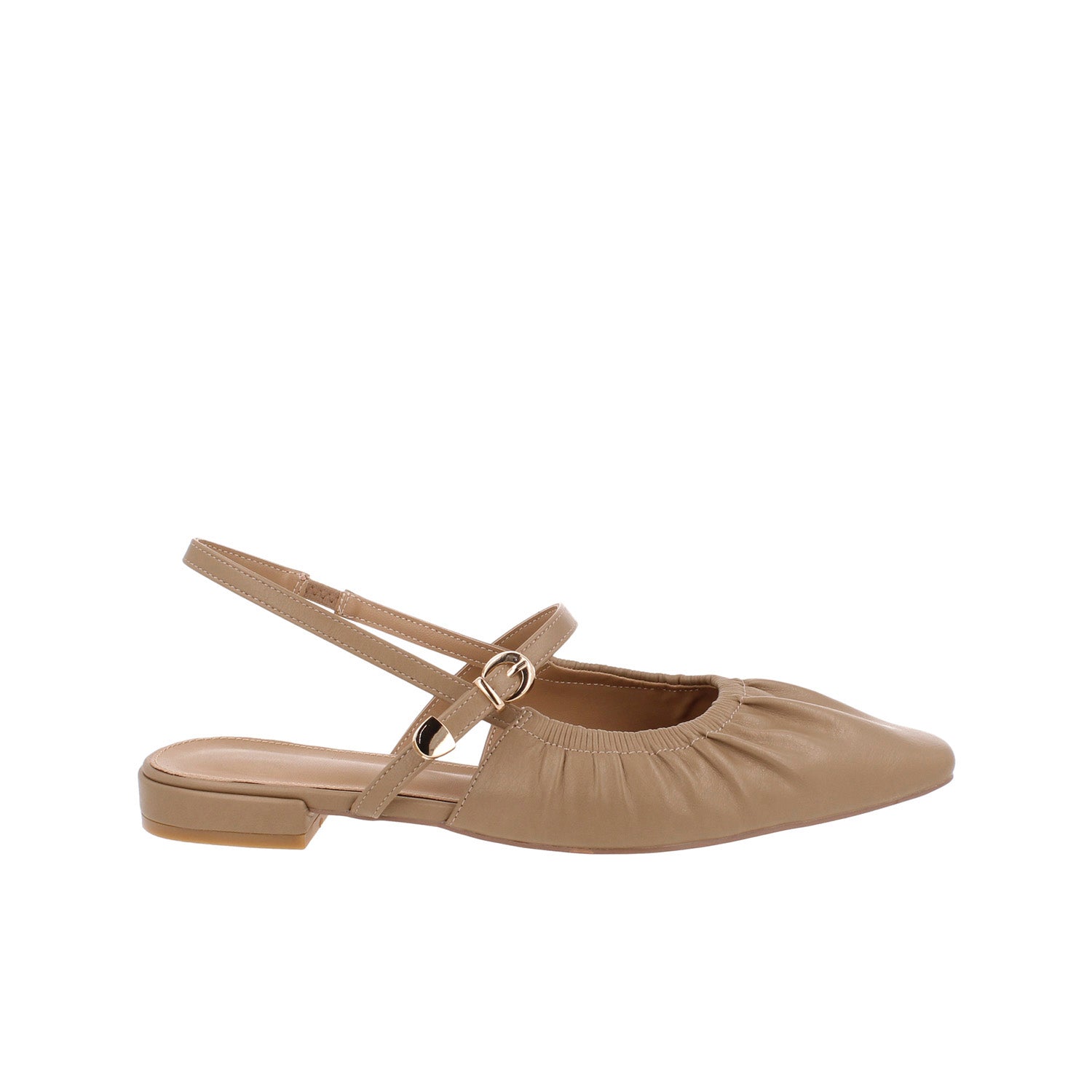 Ballerina Casual Vazza color Beige para Mujer
