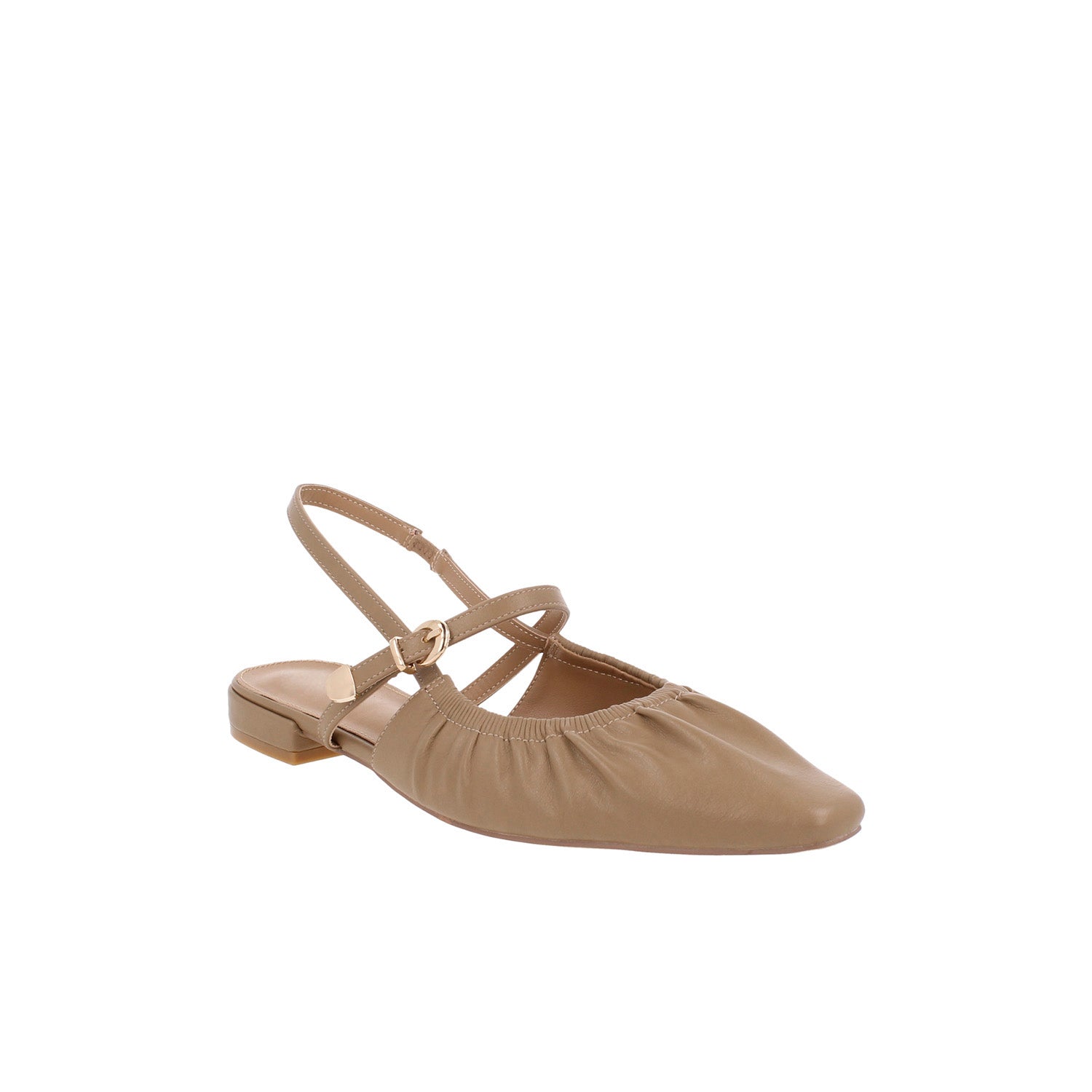Ballerina Casual Vazza color Beige para Mujer