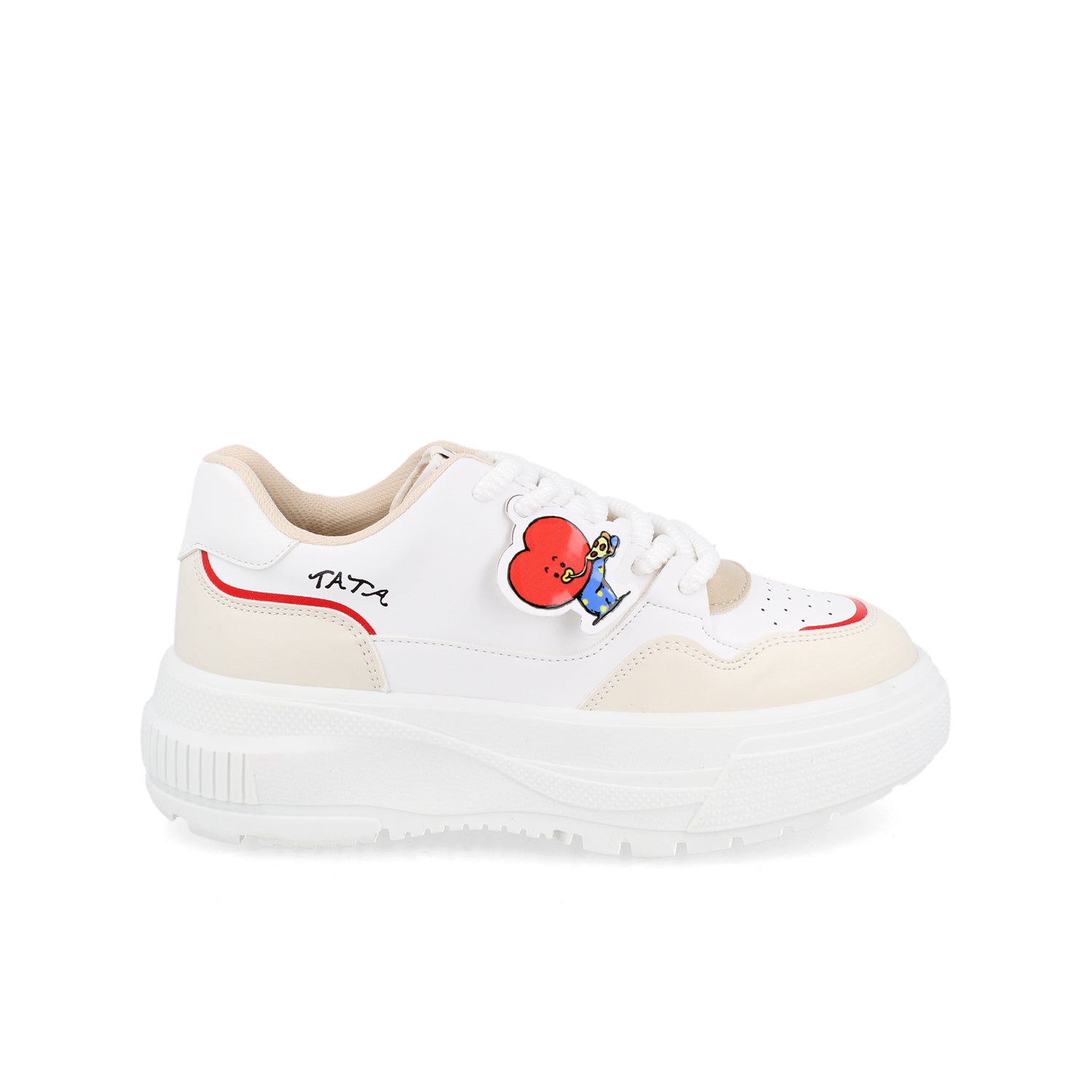 Tenis Urbano BT21 color Blanco para Mujer