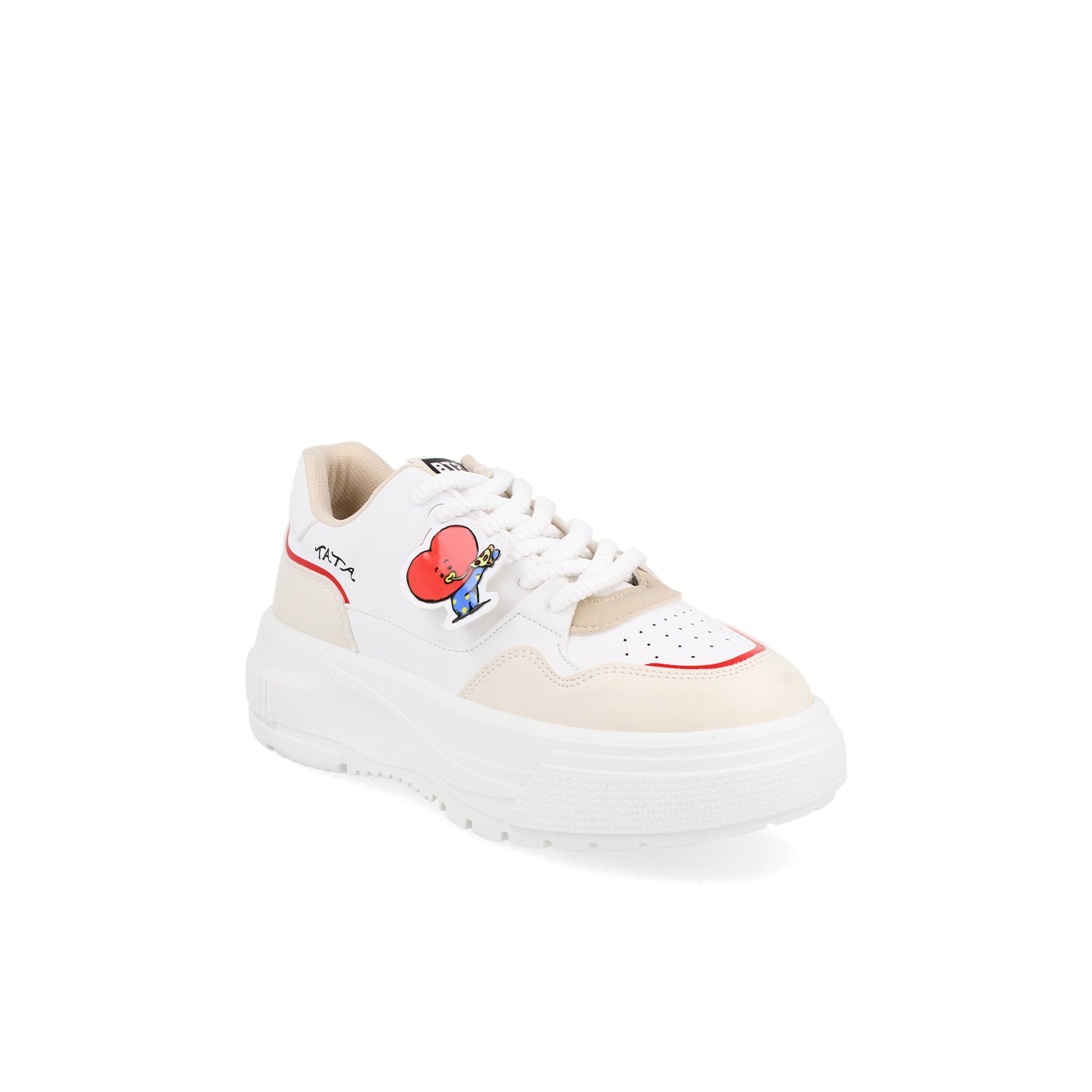 Tenis Urbano BT21 color Blanco para Mujer