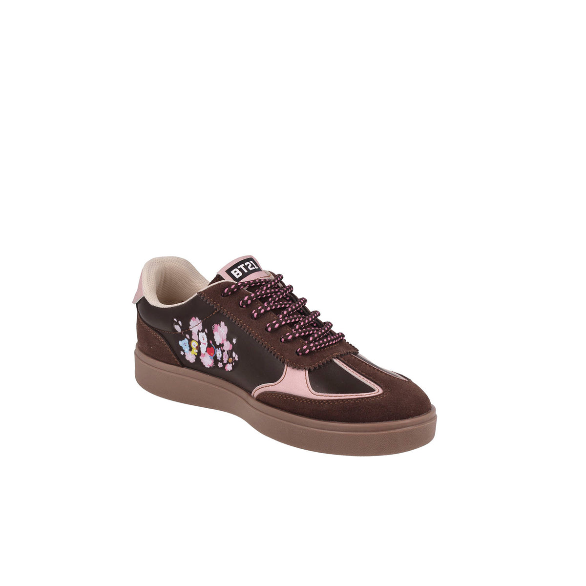 Tenis Urbano BT21 color café para Mujer
