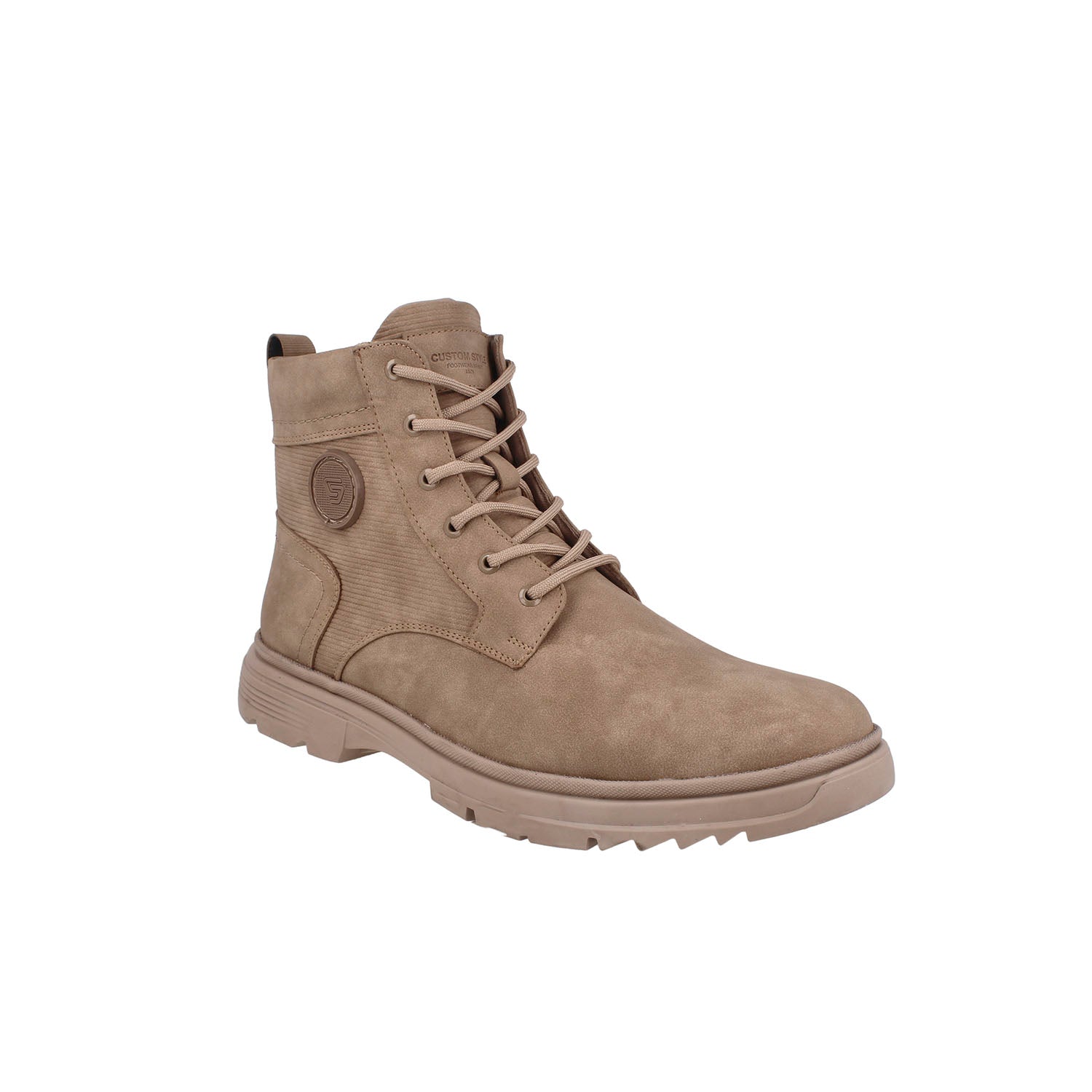 Botin de Vestir Vazza color Beige para Hombre
