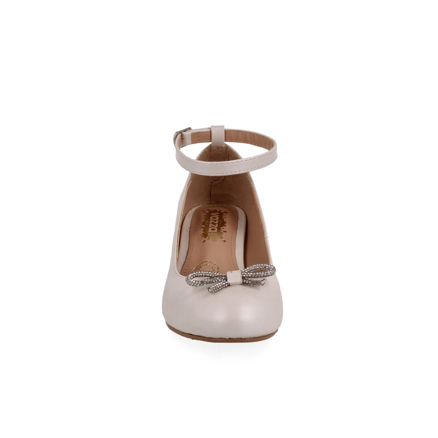 Zapatilla de Fiesta Vazza color Latte para Junior Niña