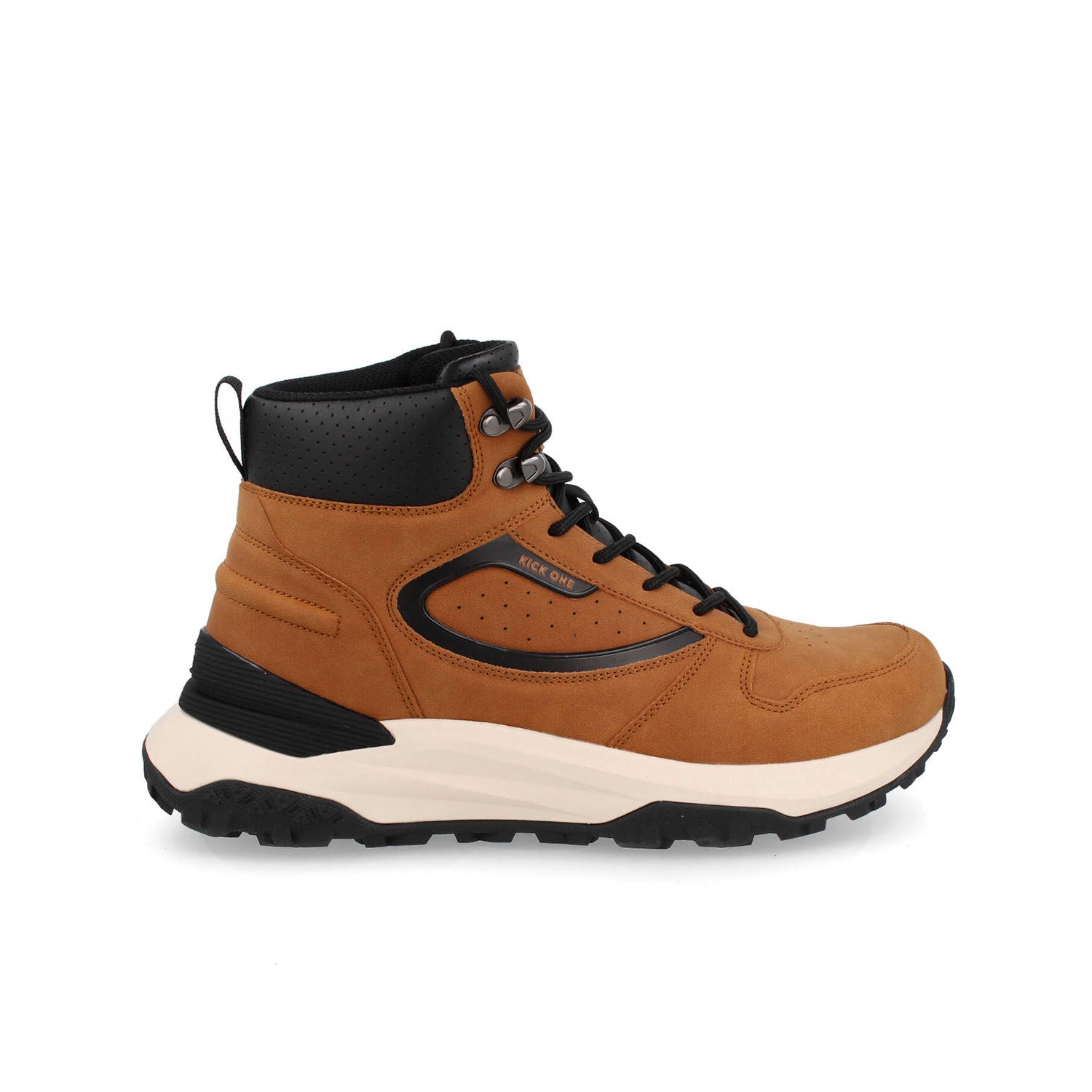Botin Industrial Vazza color Camel para Hombre