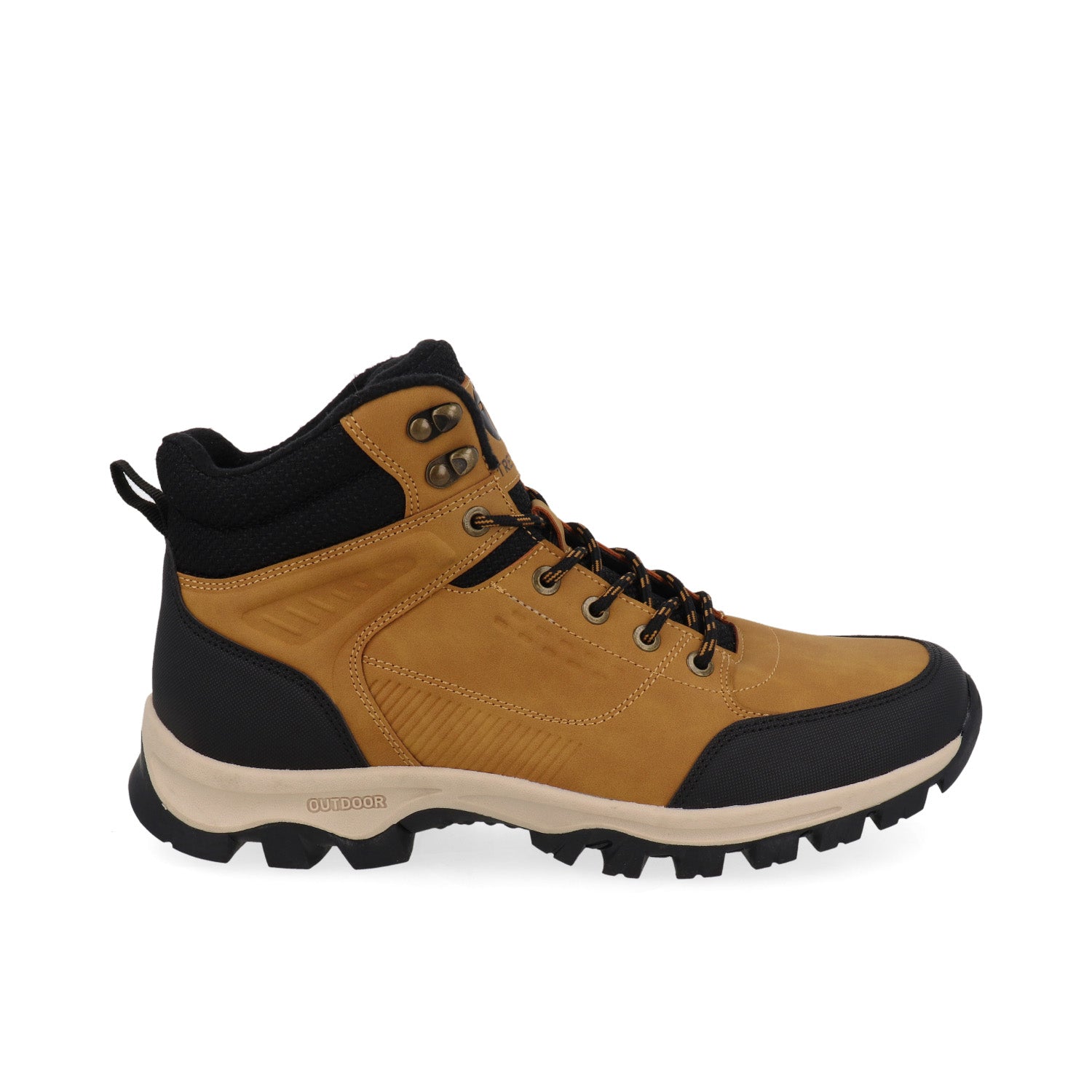 Botin Tipo Industrial Vazza color Cafe para Hombre