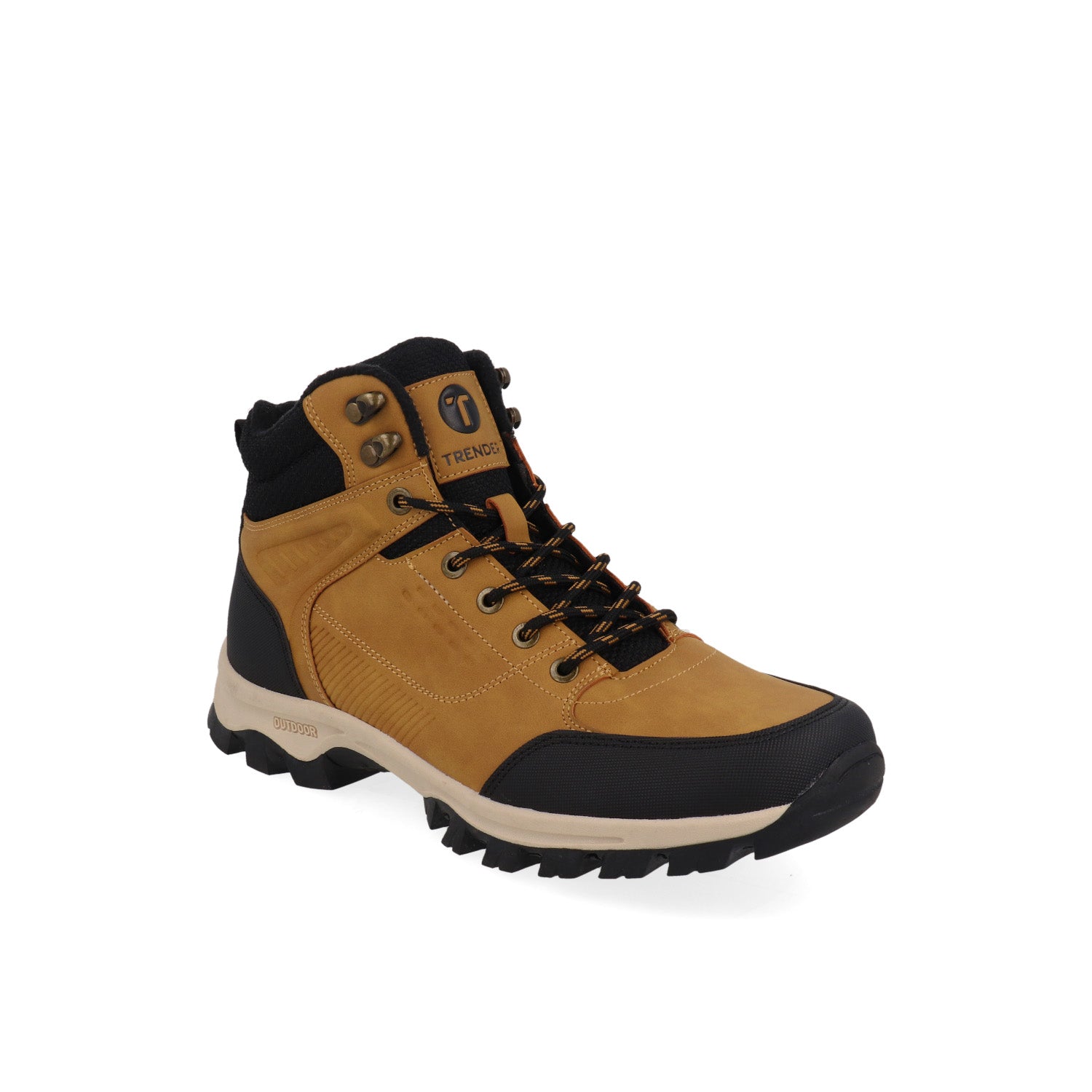 Botin Tipo Industrial Vazza color Cafe para Hombre