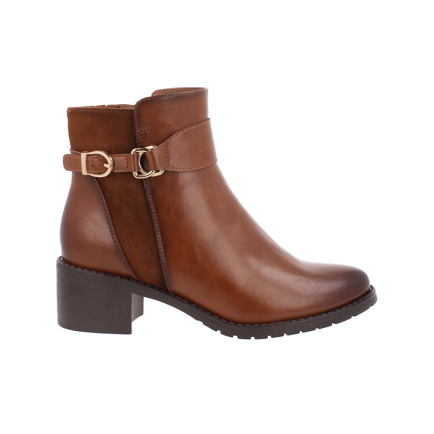 Botin de Vestir Vazza color Cafe para Mujer