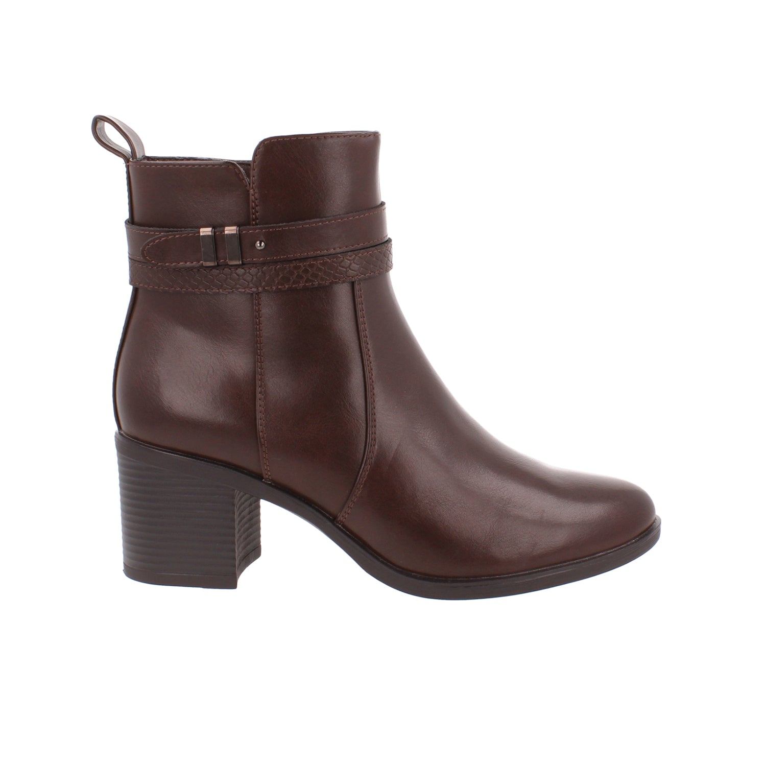 Botin de Vestir Vazza color Cafe para Mujer