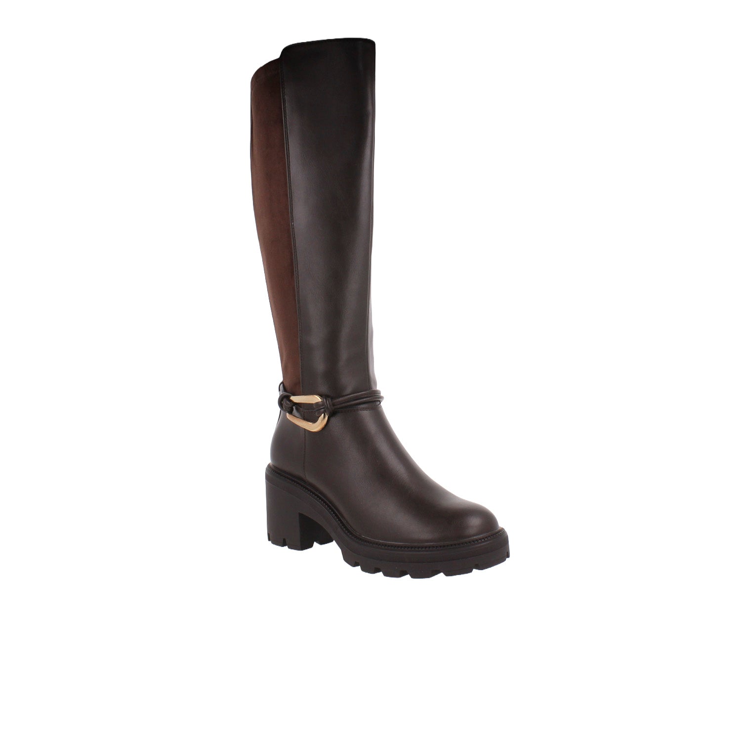 Bota Casual Vazza color Cafe para Mujer