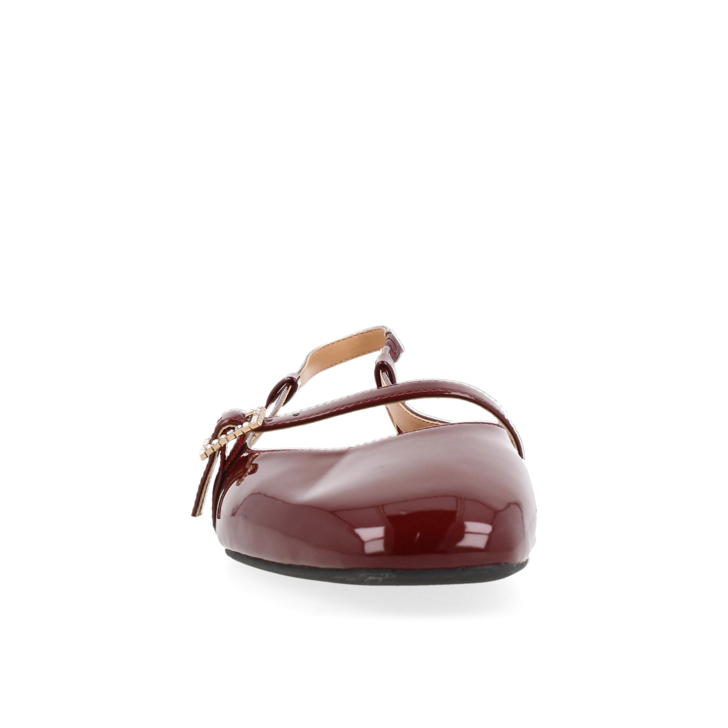 Ballerina Casual Vazza color Vino para Mujer