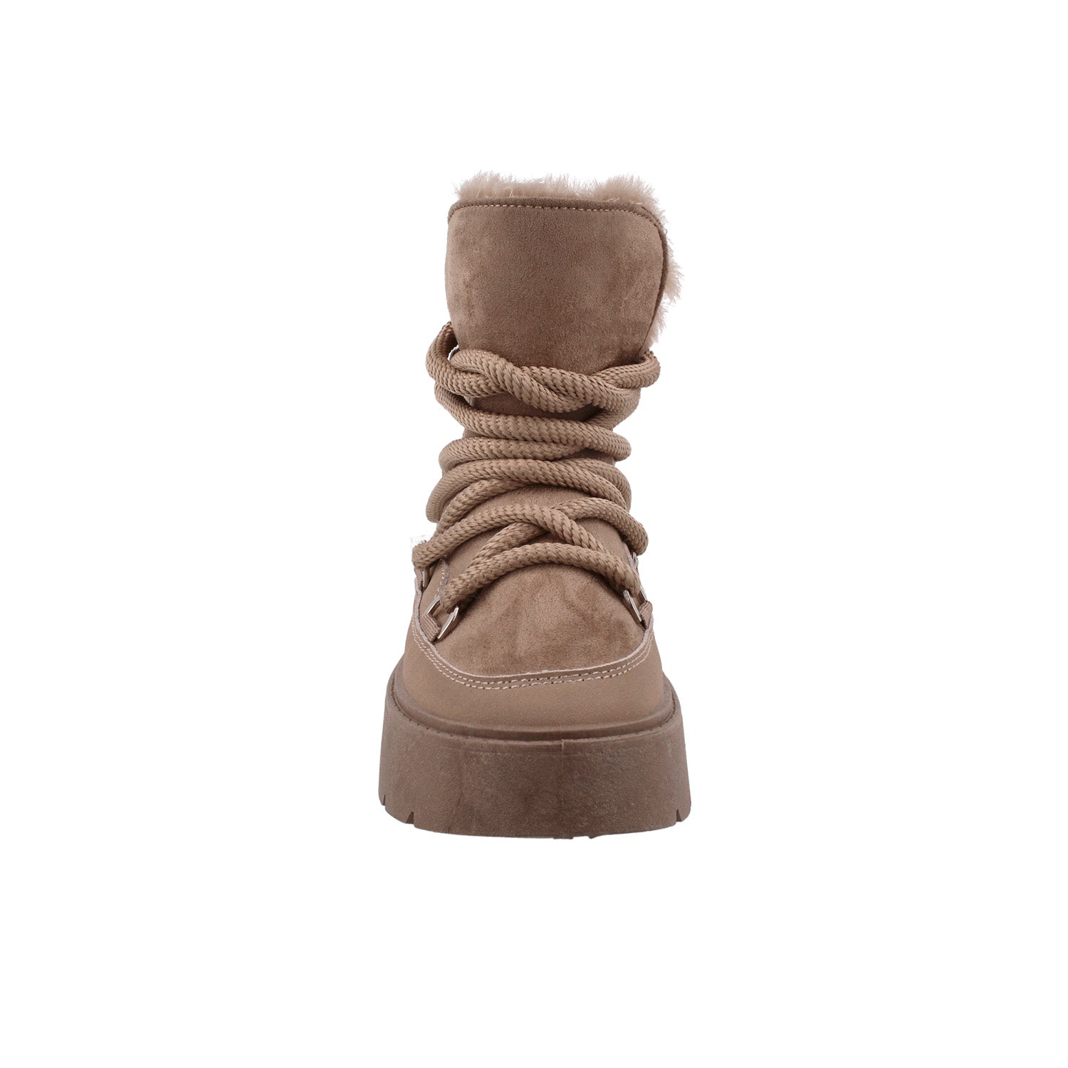 Bota Casual Vazza color Khaki para Mujer